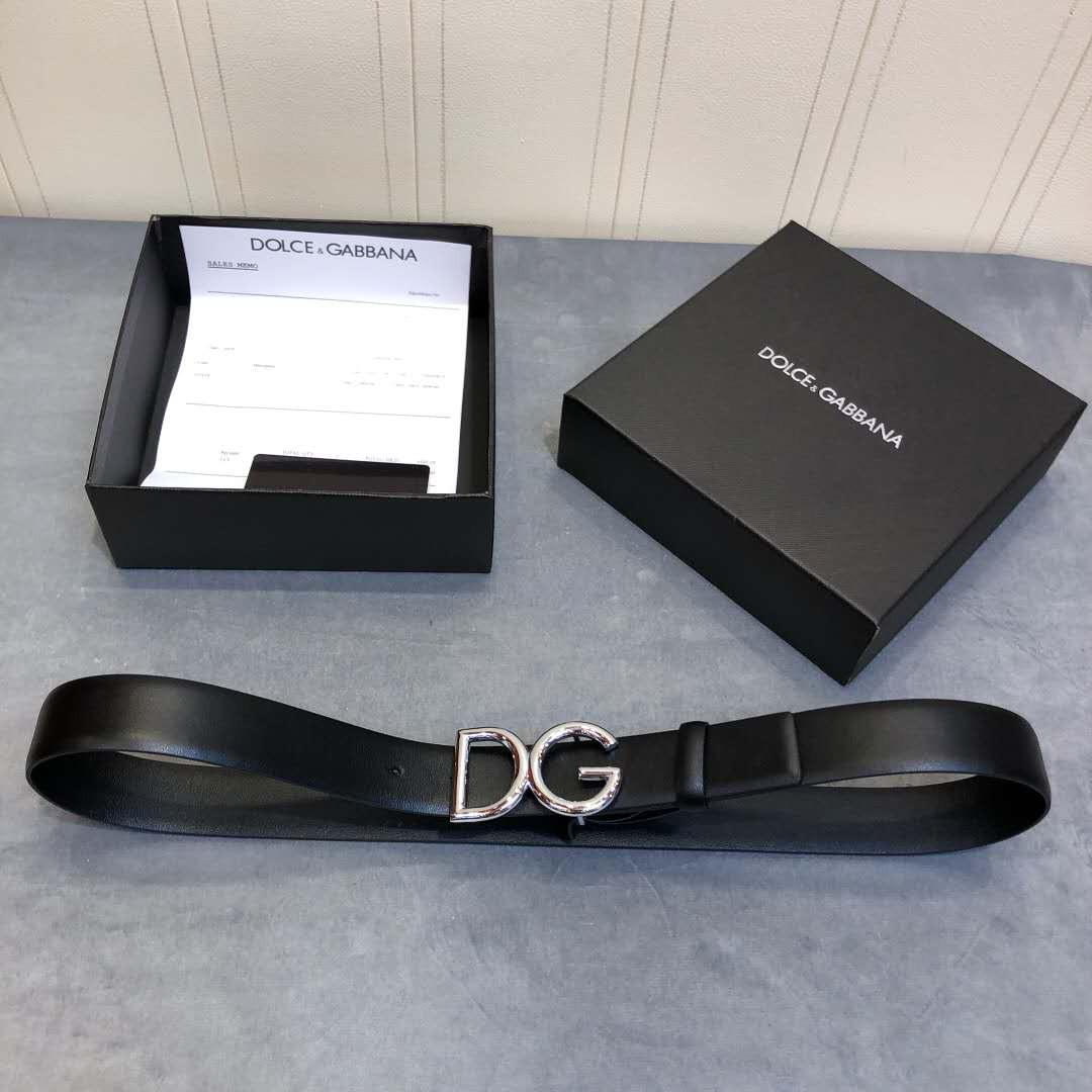 Dolce & Gabbana DG Black Belt  - 