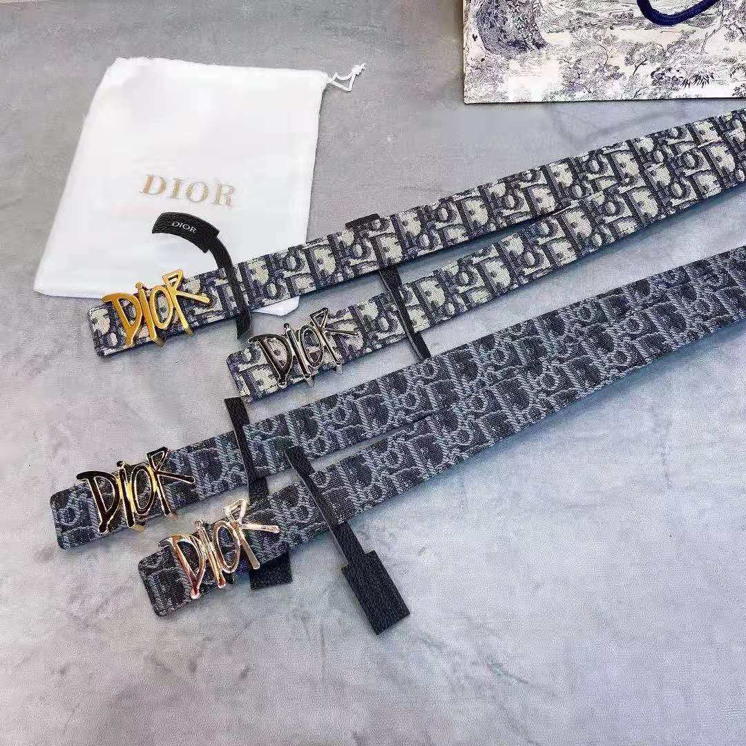 Dior Oblique Jacquard Belt - 