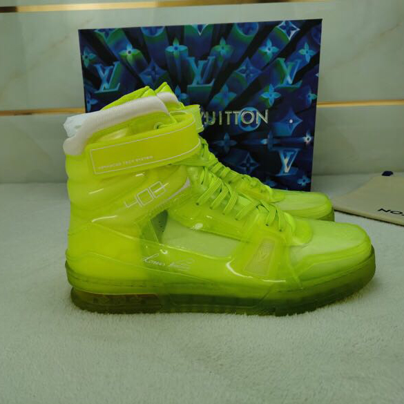 Louis Vuitton Trainer High Top Sneaker - 