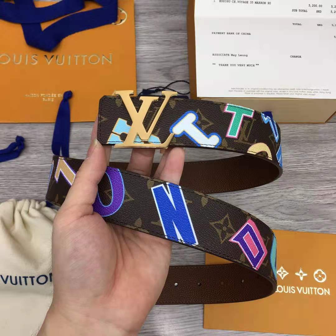 Louis Vuitton X NBA Initiales 40MM Reversible Belt - 