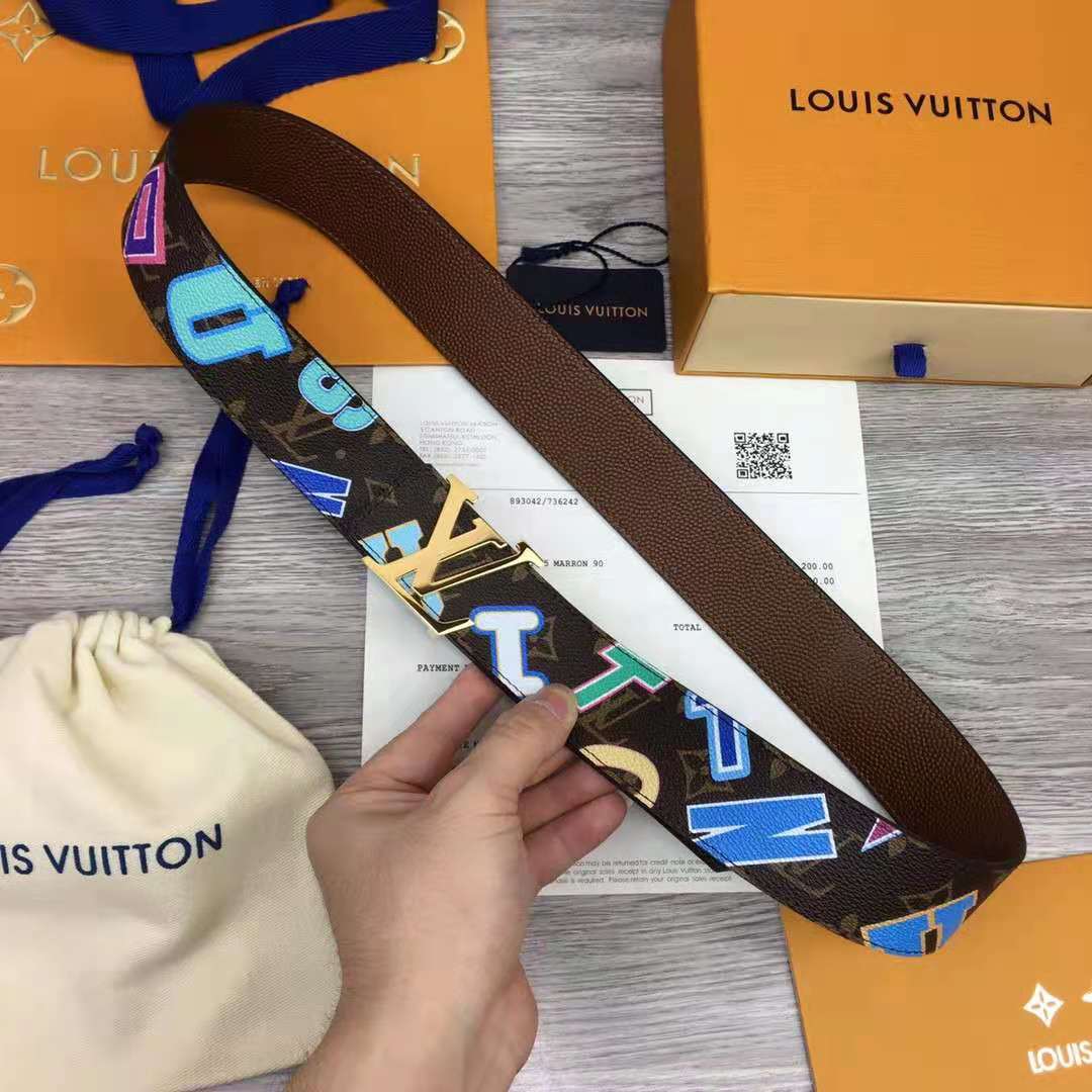 Louis Vuitton X NBA Initiales 40MM Reversible Belt - 