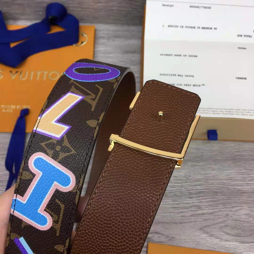 Louis Vuitton X NBA Initiales 40MM Reversible Belt - 