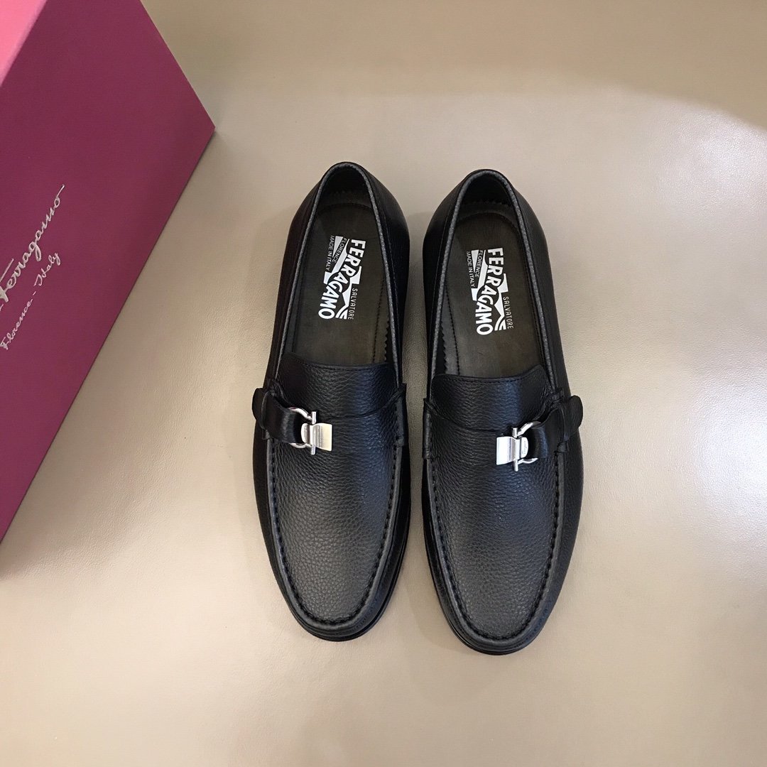 Ferragamo Black Shoes - 