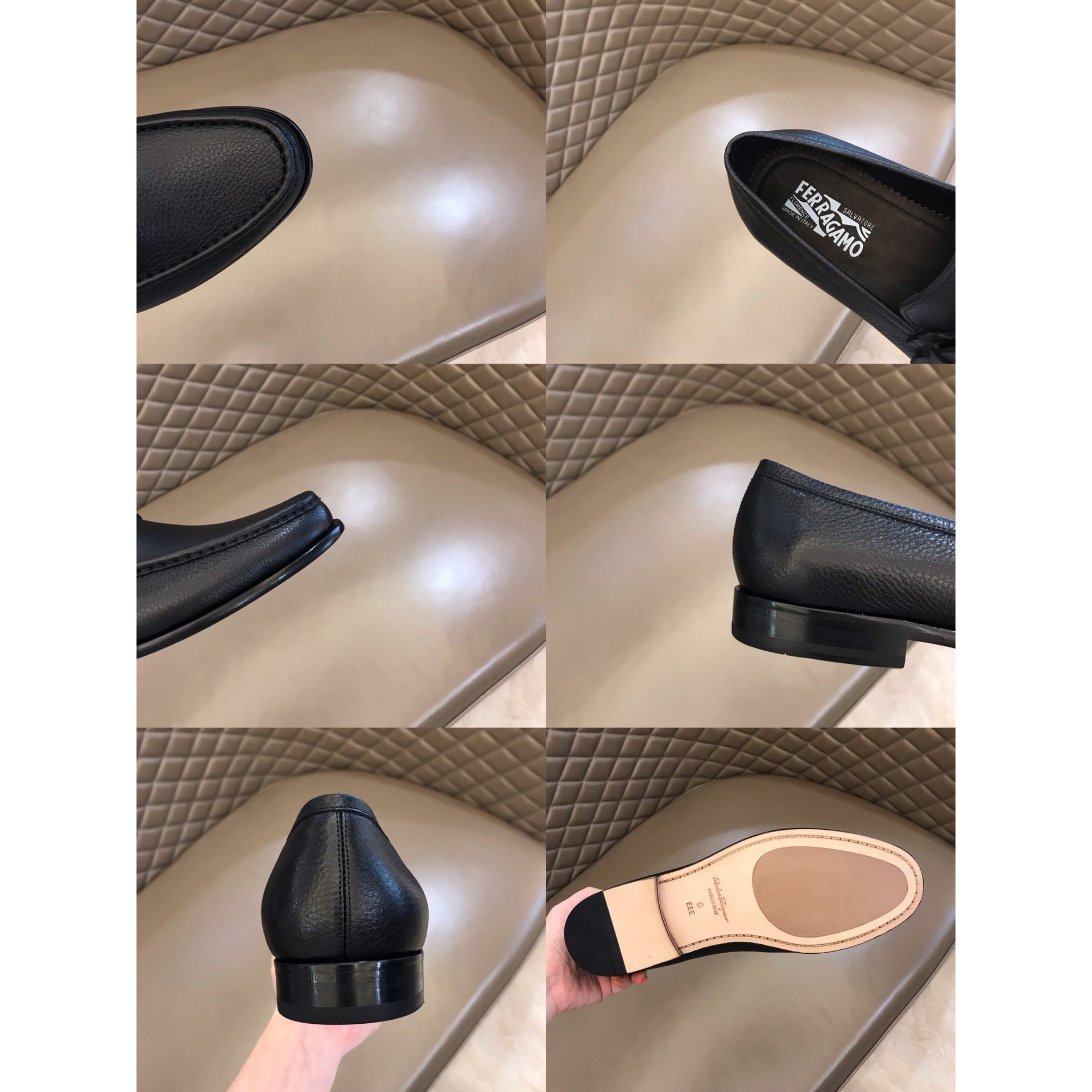 Ferragamo Black Shoes - 