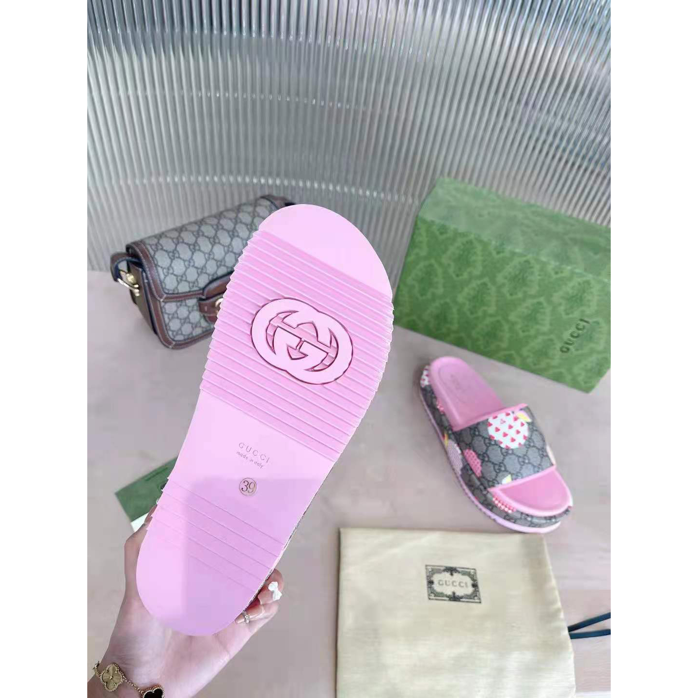Gucci GG Slides - 