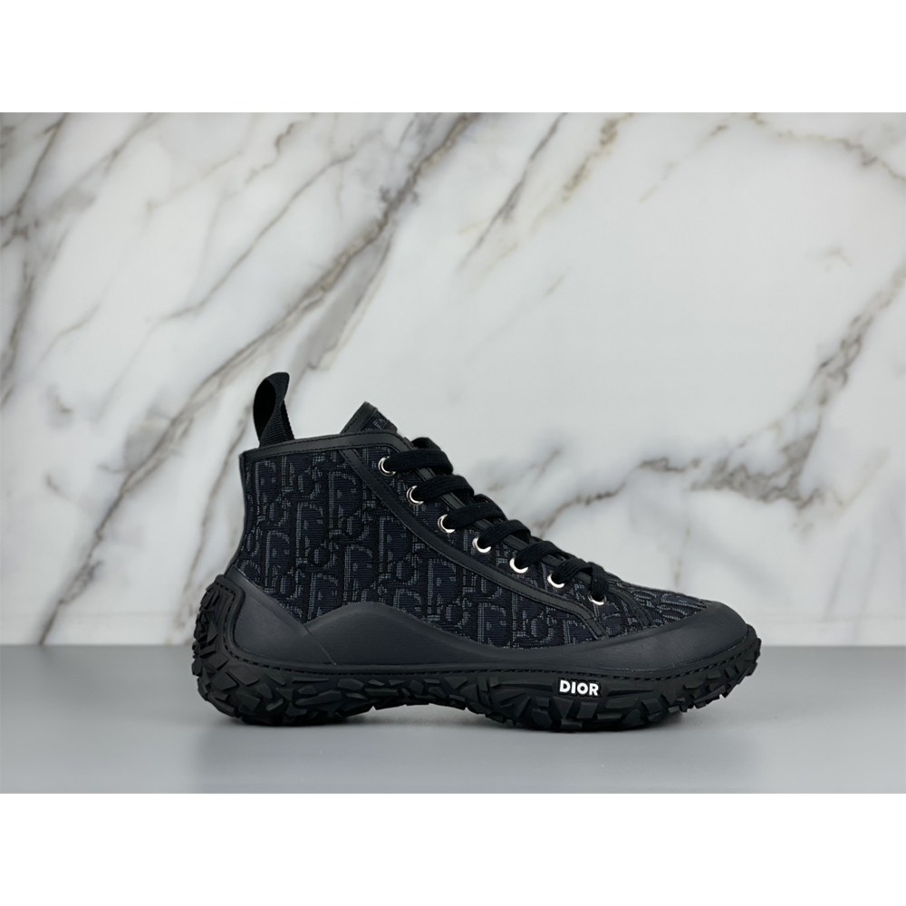 Dior B28 High-top Sneaker In Black - 