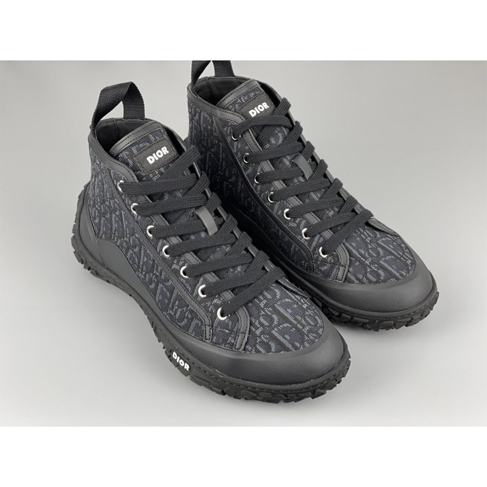 Dior B28 High-top Sneaker In Black - 