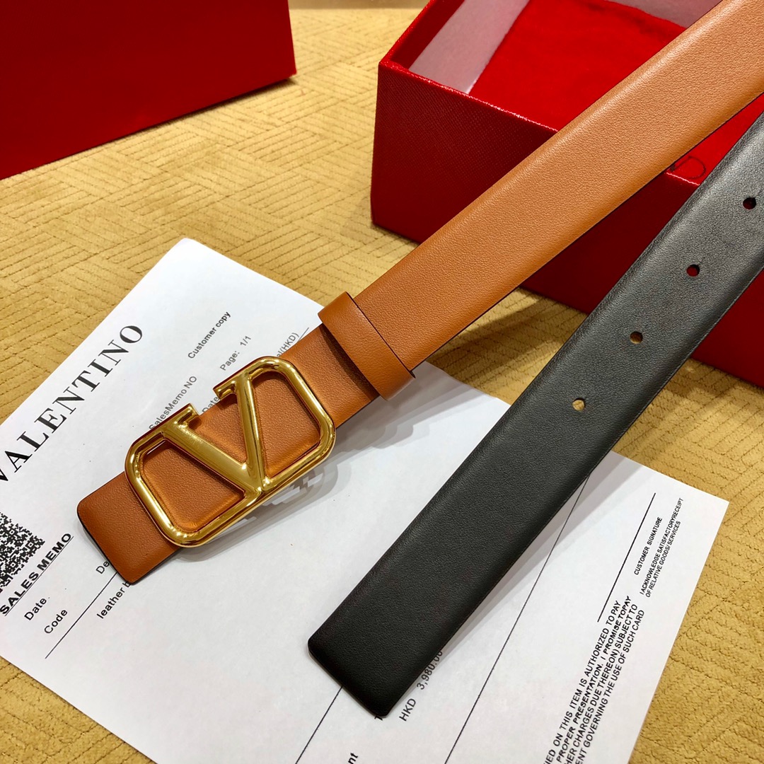 Valenti  VLogo Signature 30MM Reversible Belt - 