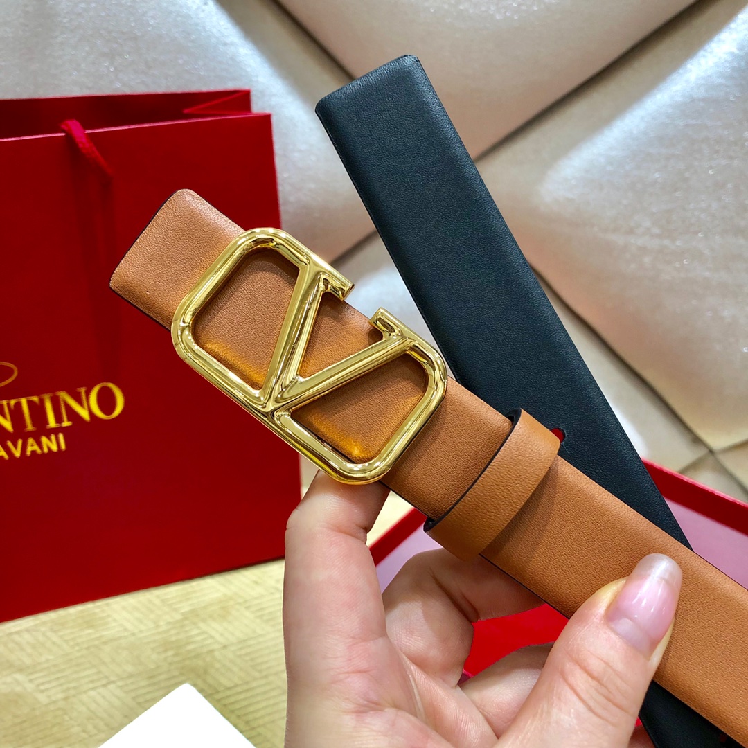 Valenti  VLogo Signature 30MM Reversible Belt - 