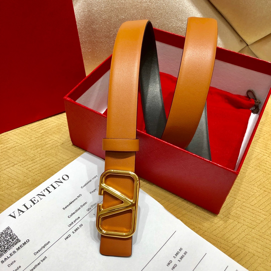 Valenti  VLogo Signature 30MM Reversible Belt - 