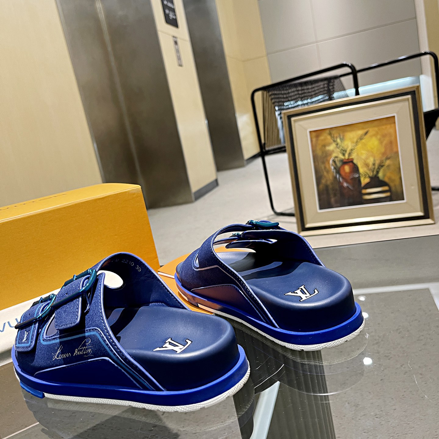Louis Vuitton Men's Trainer Slippers - 