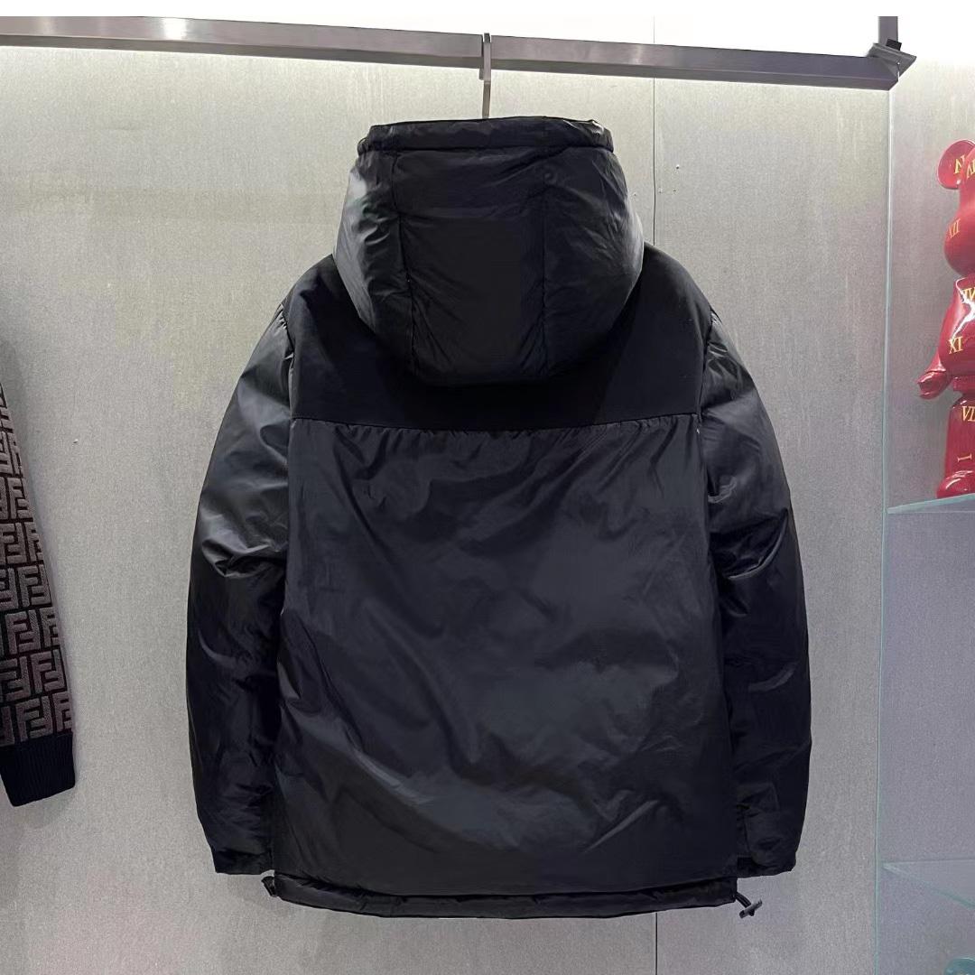 Burberry Reversible Exaggerated Check Nylon Puffer Jacket - 