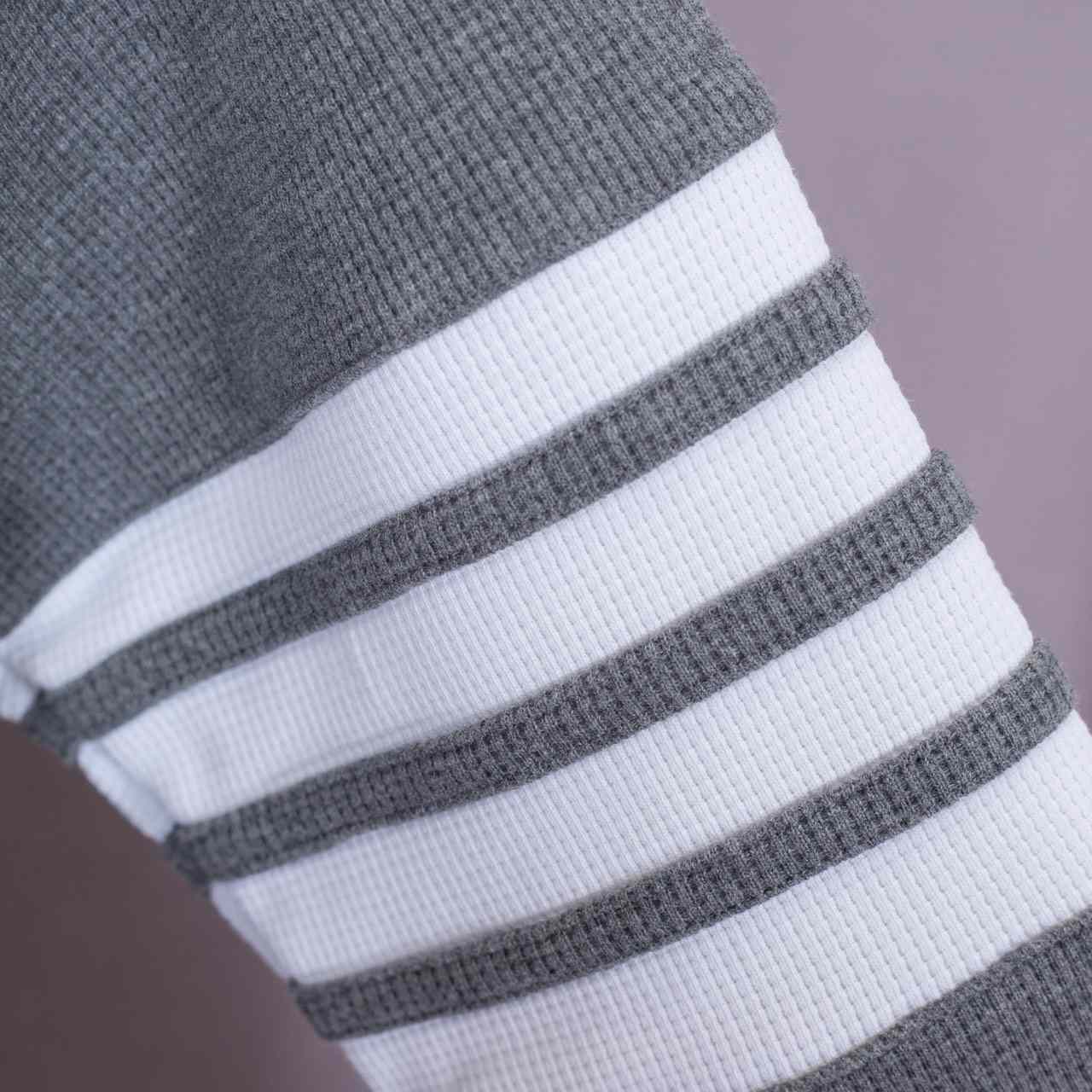 Thom Browne 4-Bar Zip-Up Cotton Hoodie - 