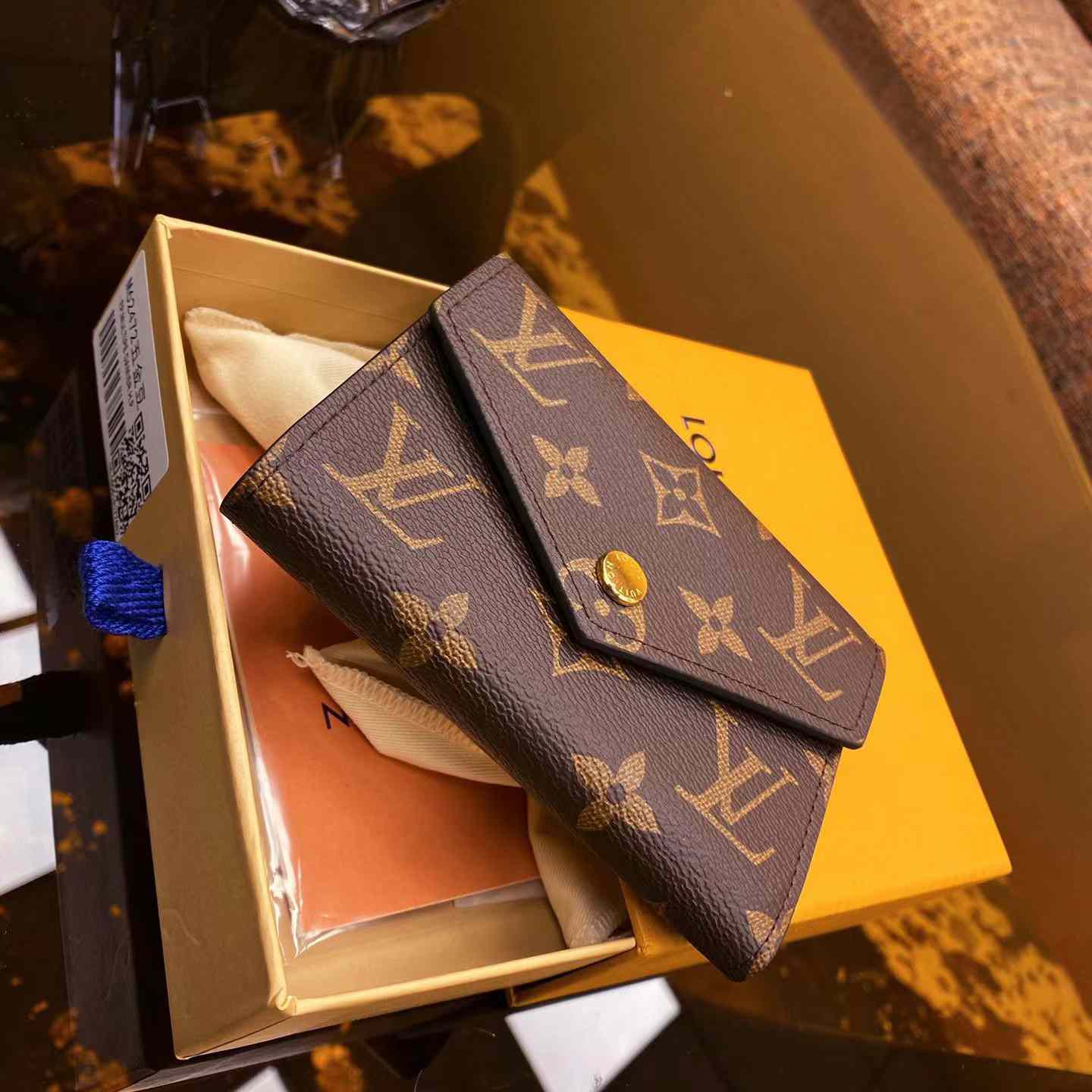 Louis Vuitton Victorine Wallet(12-9cm)  M62472 - 