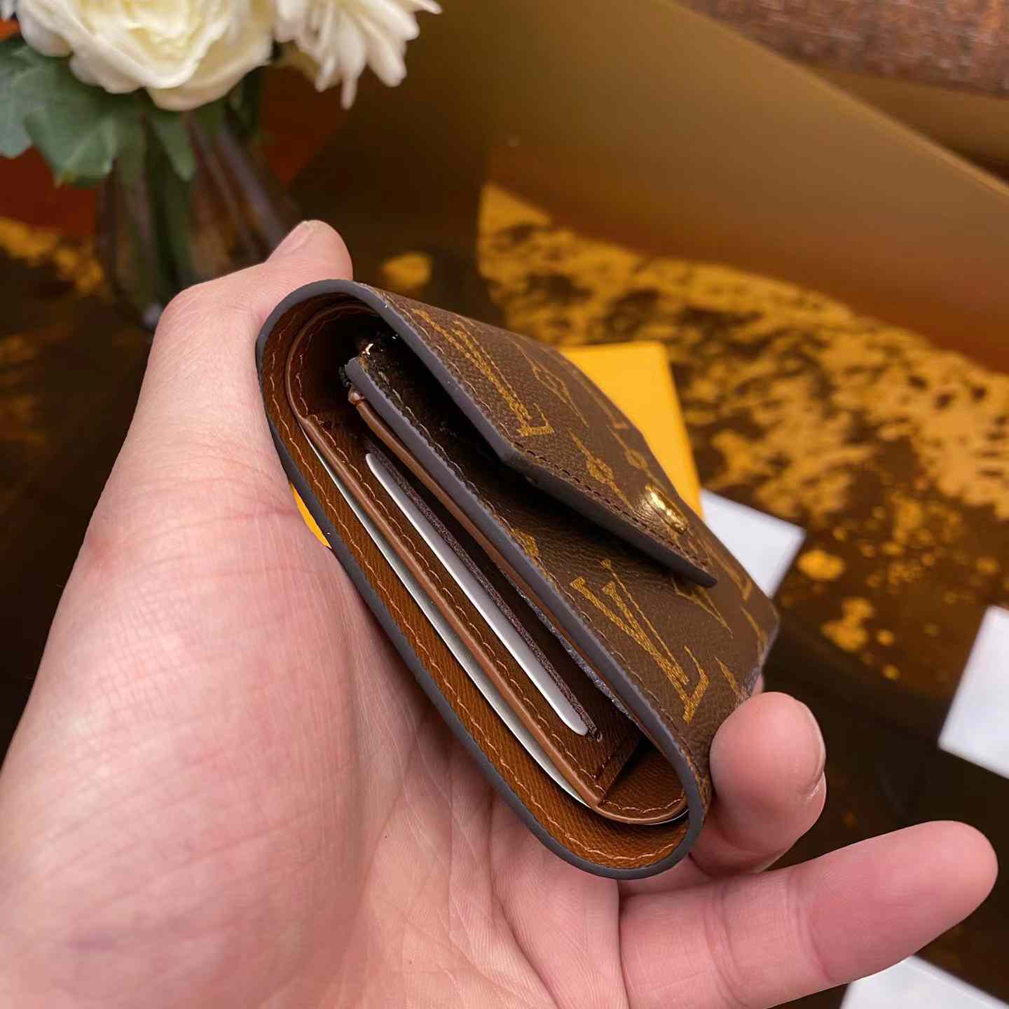 Louis Vuitton Victorine Wallet(12-9cm)  M62472 - 