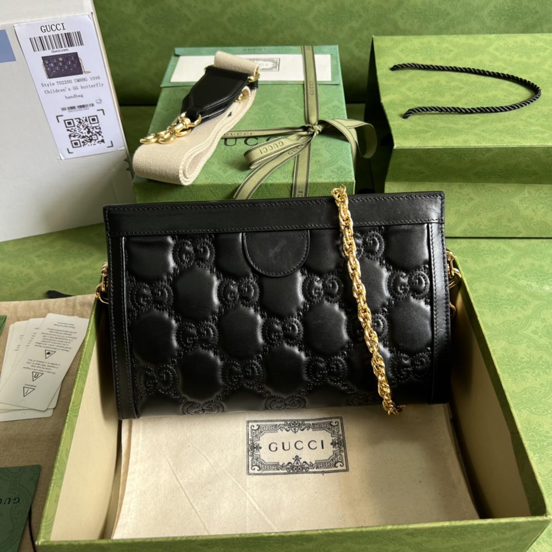 Gucci GG Matelassé Small Bag(26*17.5*8cm) - 