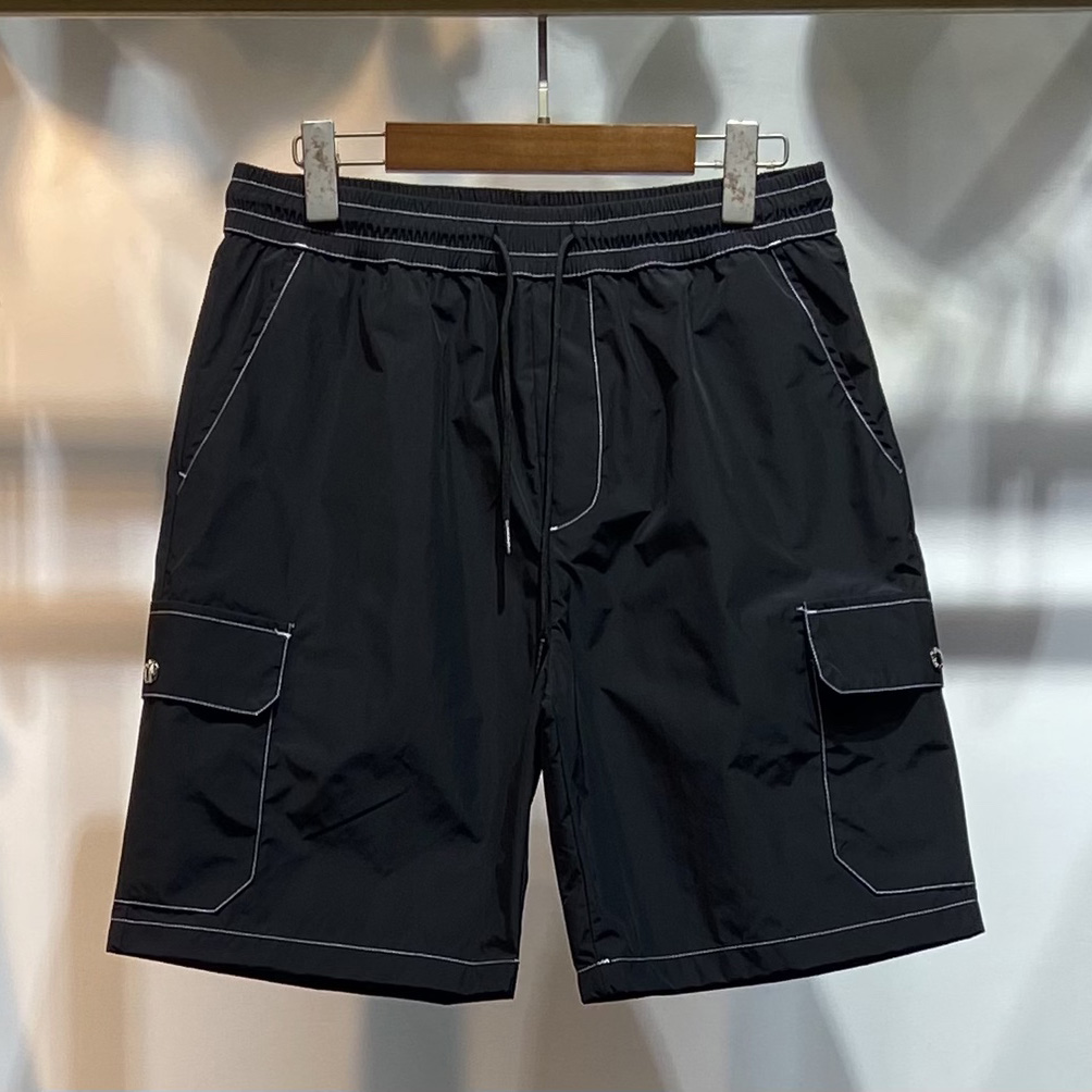 Prada Logo Cotton Shorts - 