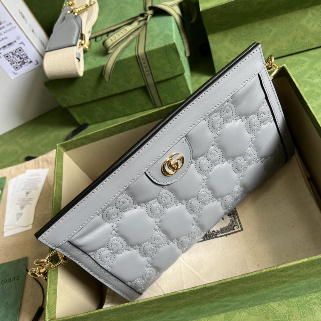 Gucci GG Matelassé Small Bag(26*17.5*8cm) - 