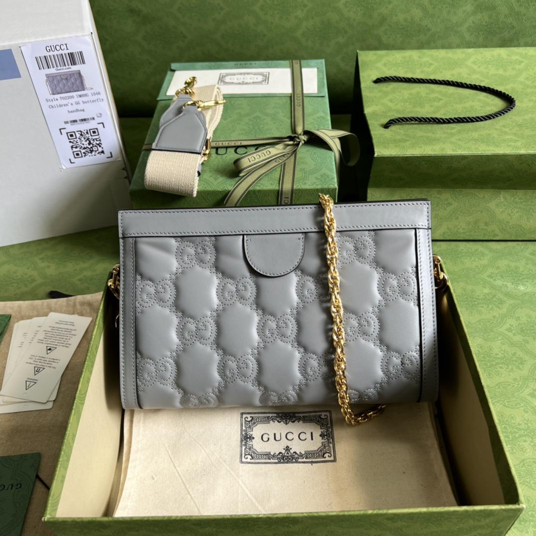 Gucci GG Matelassé Small Bag(26*17.5*8cm) - 