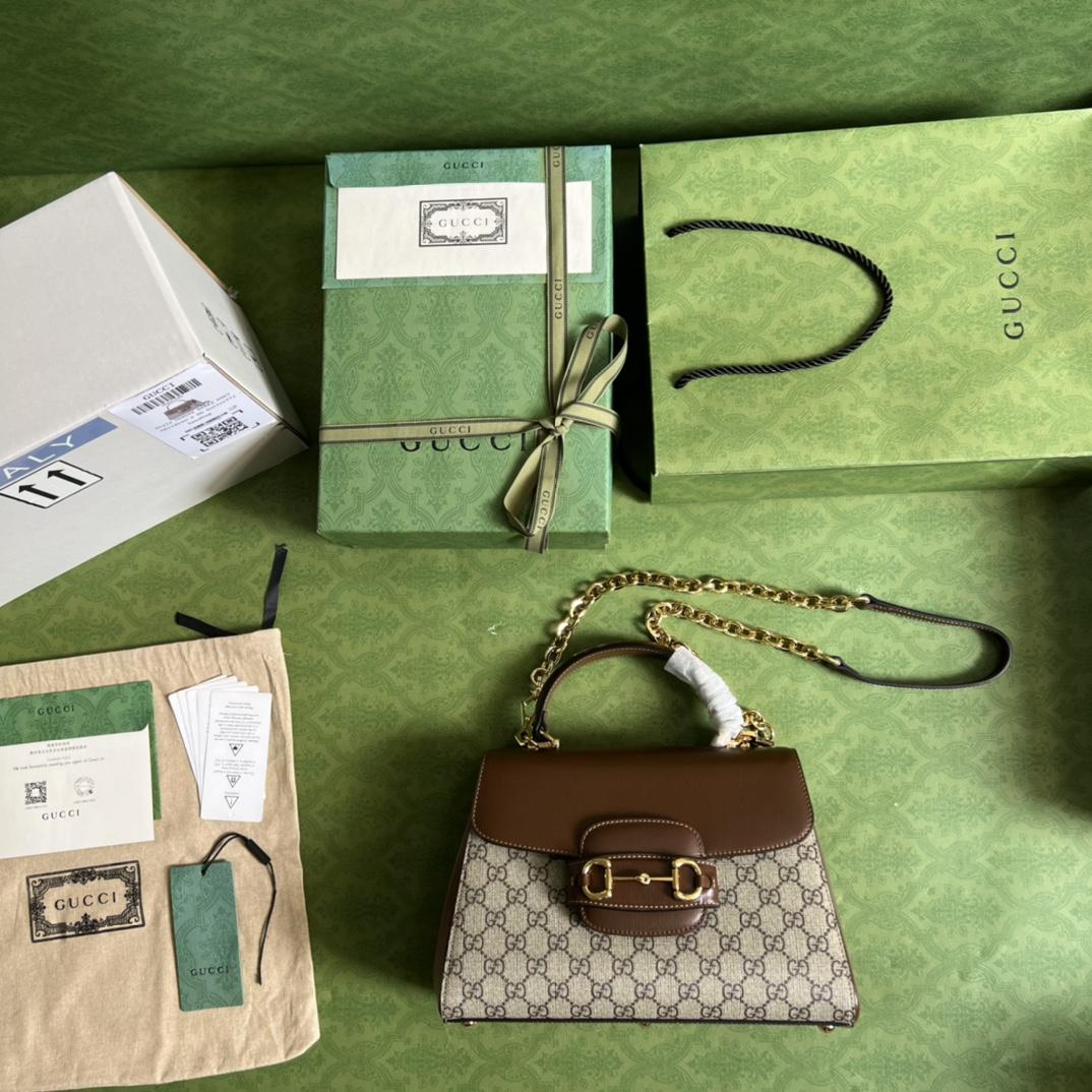 Gucci Horsebit 1955 Medium Bag(29-20-13cm) - 
