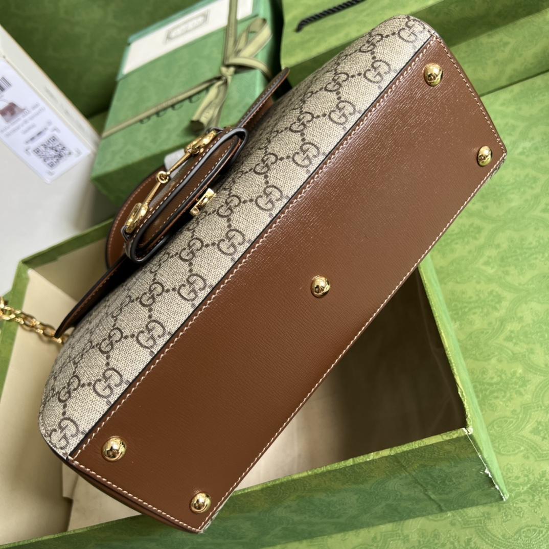 Gucci Horsebit 1955 Medium Bag(29-20-13cm) - 