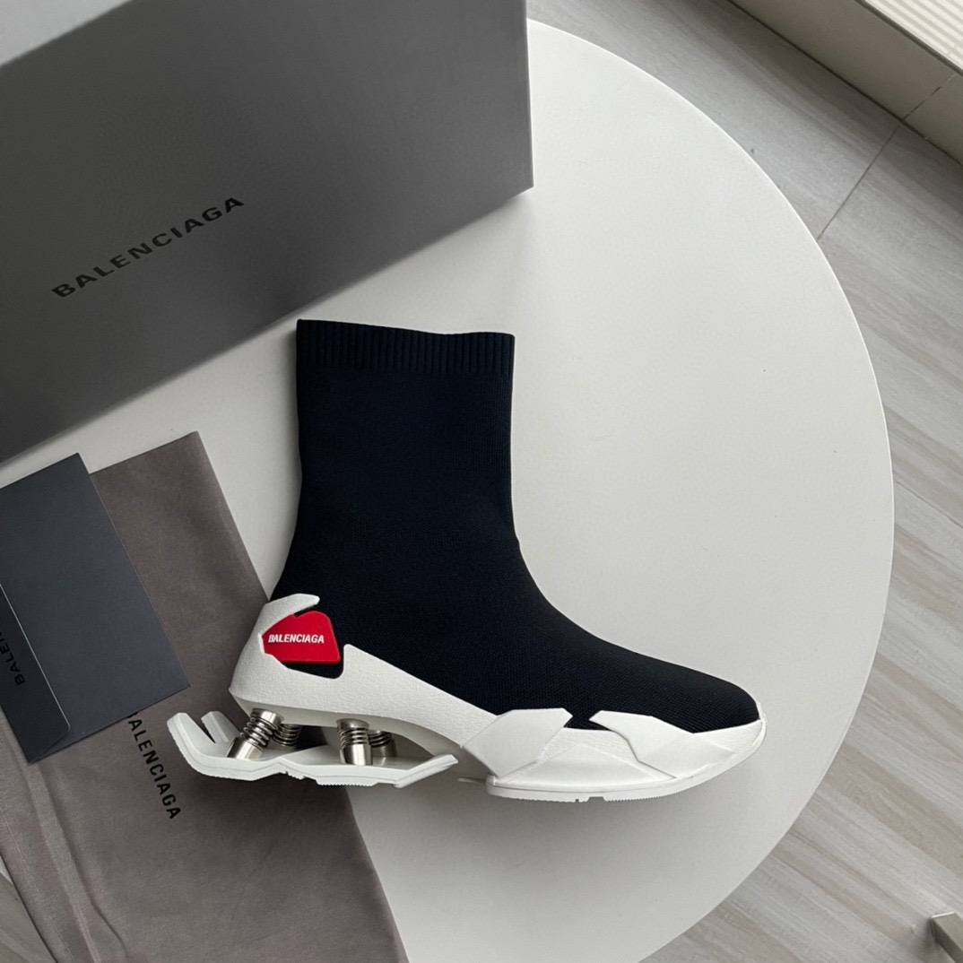 Balenciaga Speed Sneaker In Black - 