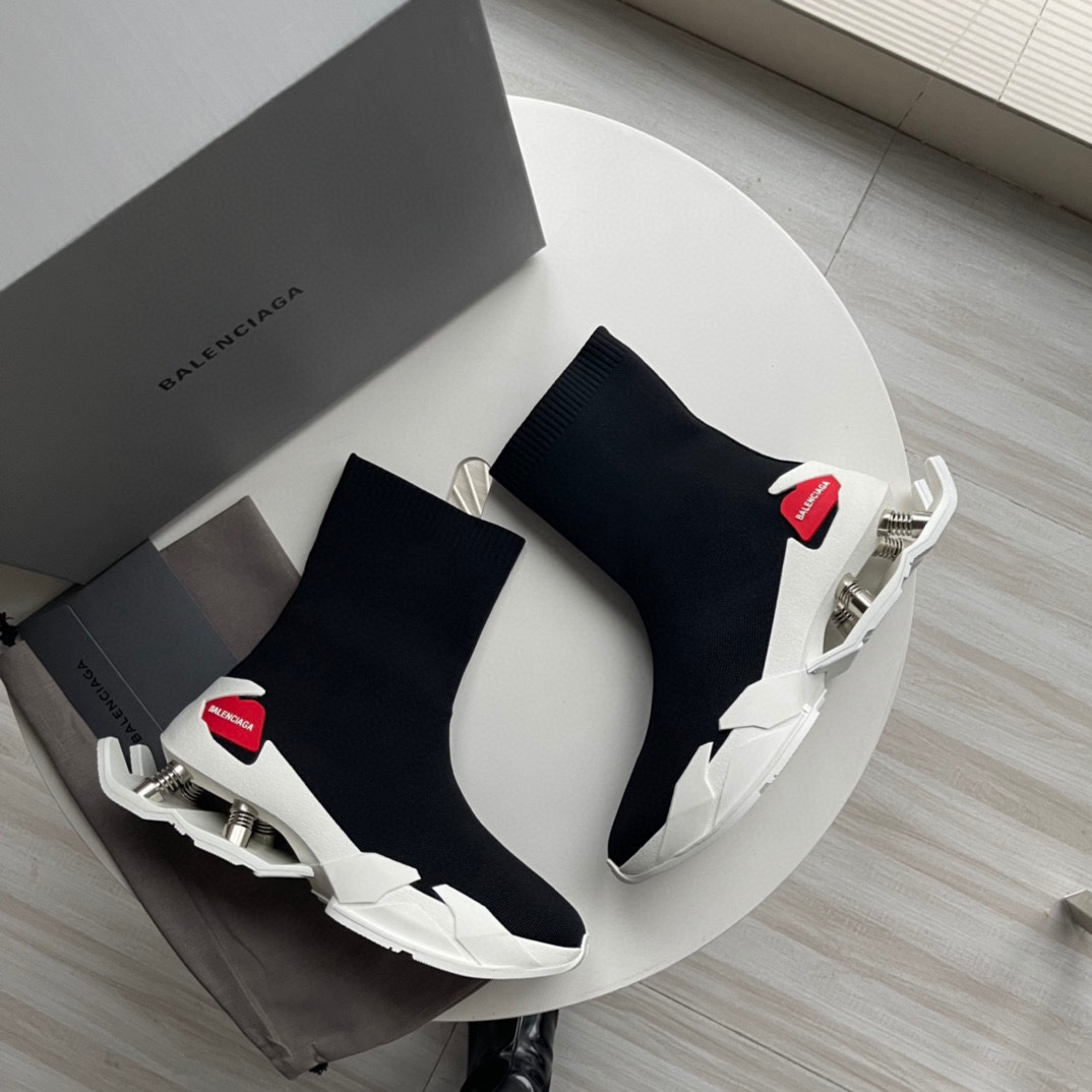 Balenciaga Speed Sneaker In Black - 
