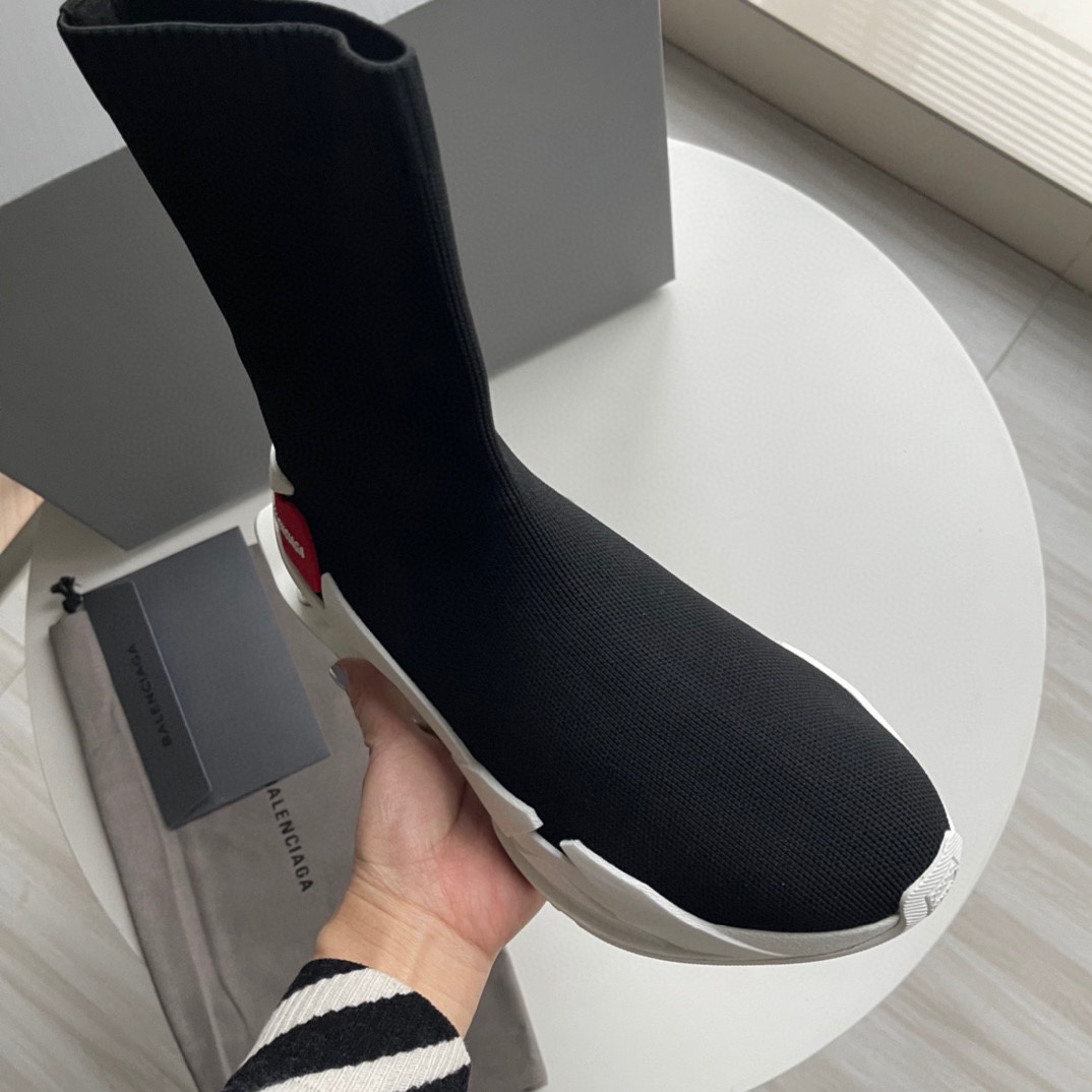 Balenciaga Speed Sneaker In Black - 