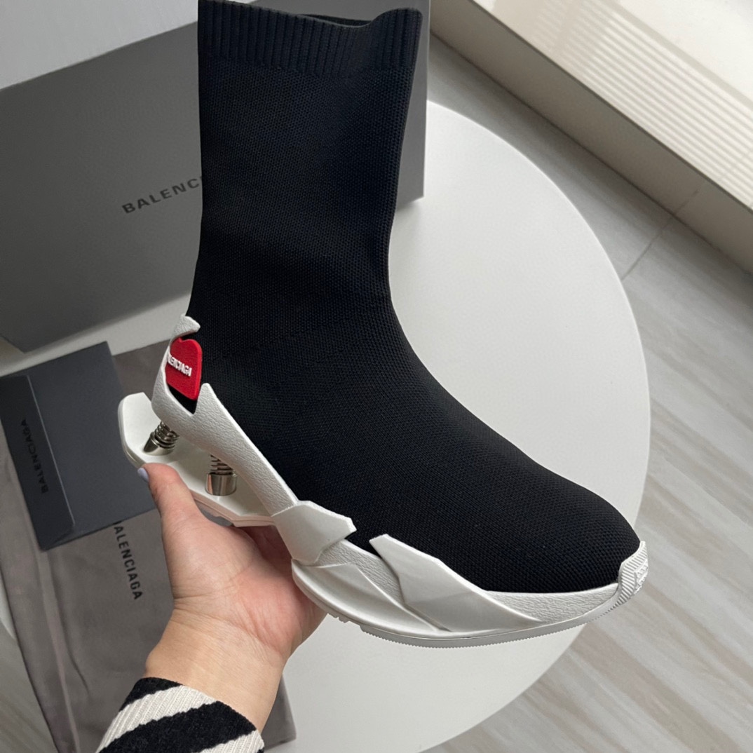 Balenciaga Speed Sneaker In Black - 