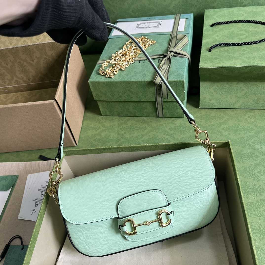 Gucci Horsebit 1955 Small Shoulder Bag(24-13-5cm)   - 