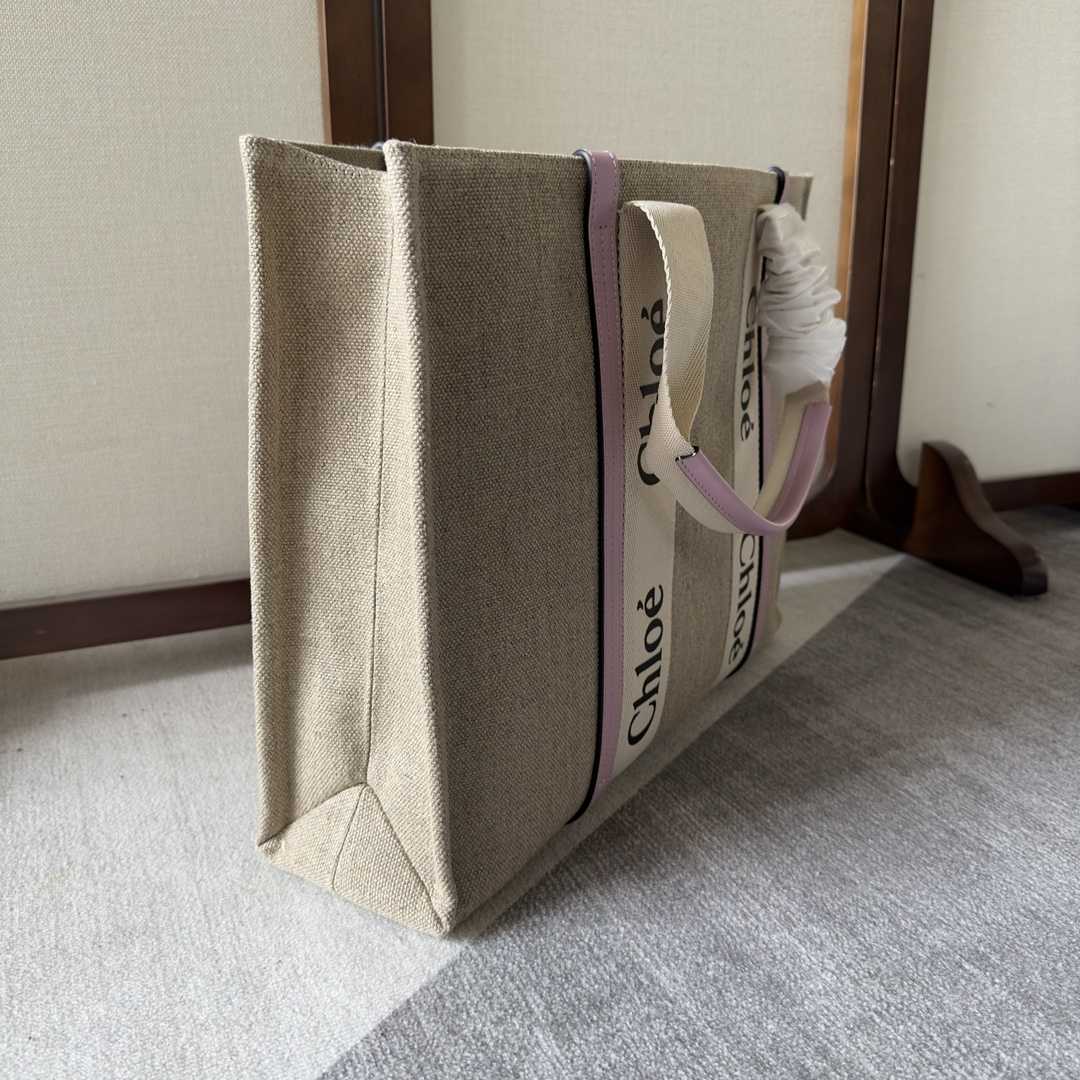 Chloe Large Woody Tote Bag(45-33-13 cm) - 