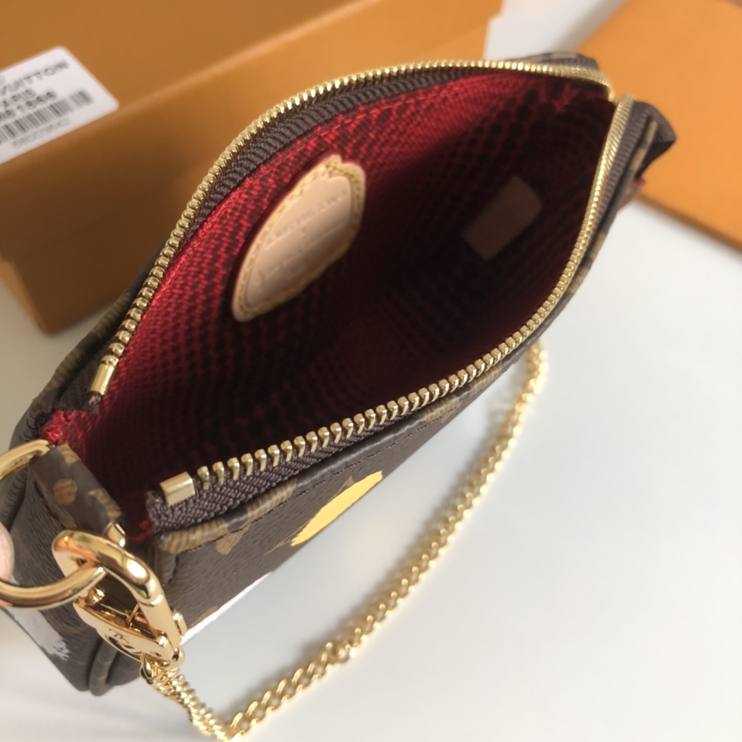 Louis Vuitton LV x YK Mini Pochette Accessoires(14 x 9 x 2cm)        M81866 - 
