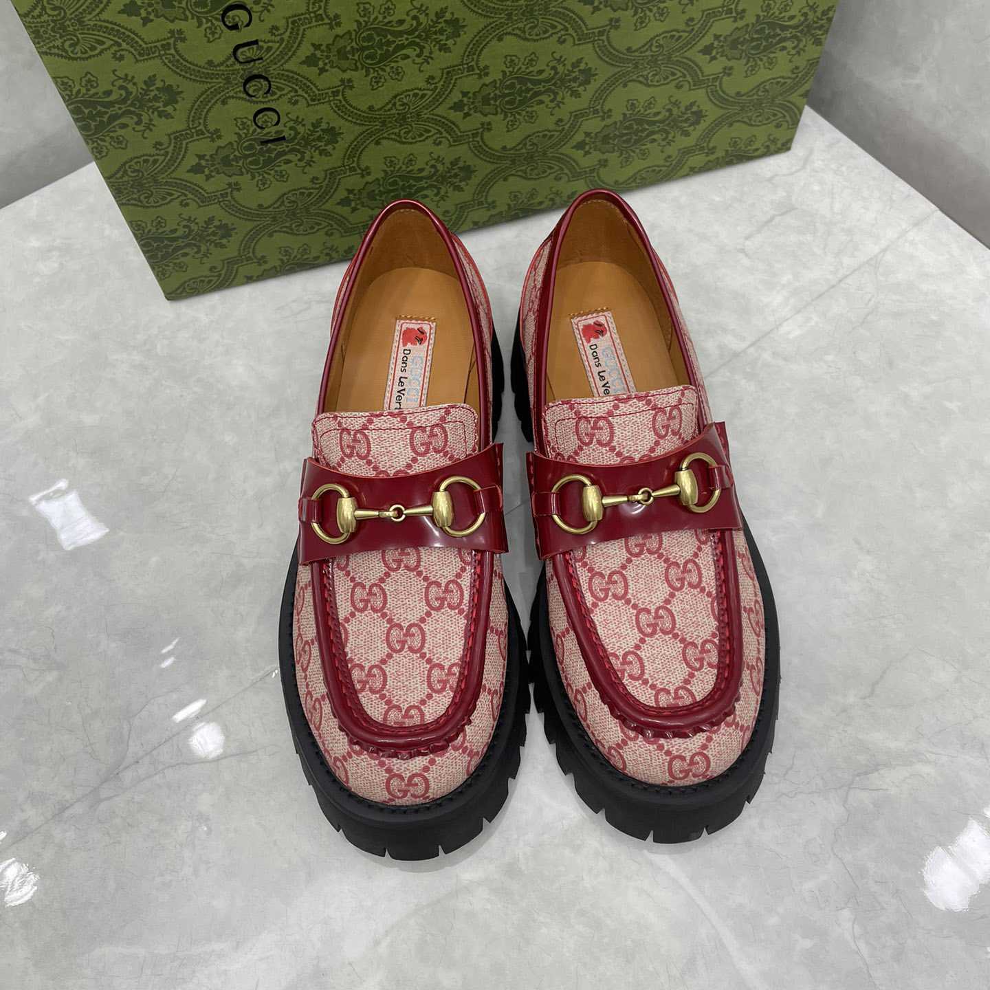 Gucci Women's GG Lug Sole Loafer - 