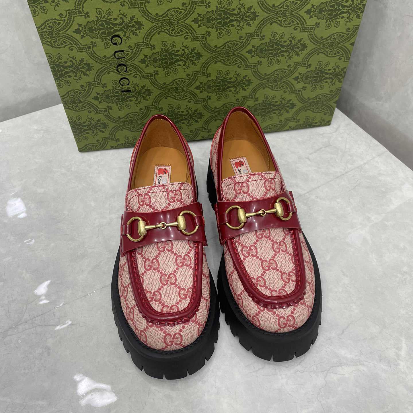 Gucci Women's GG Lug Sole Loafer - 