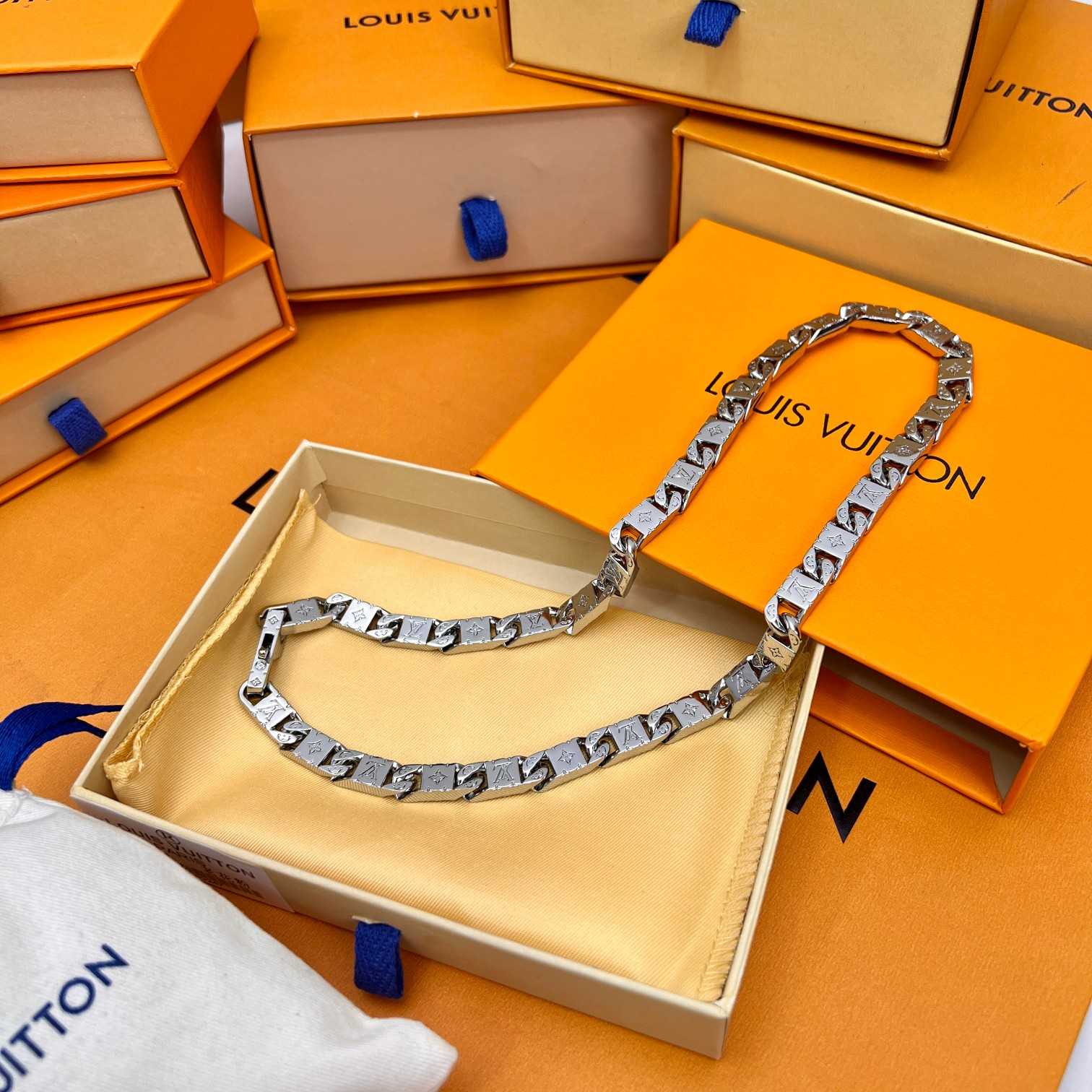 Louis Vuitton Monogram Tied Up Necklace    M00919 - 