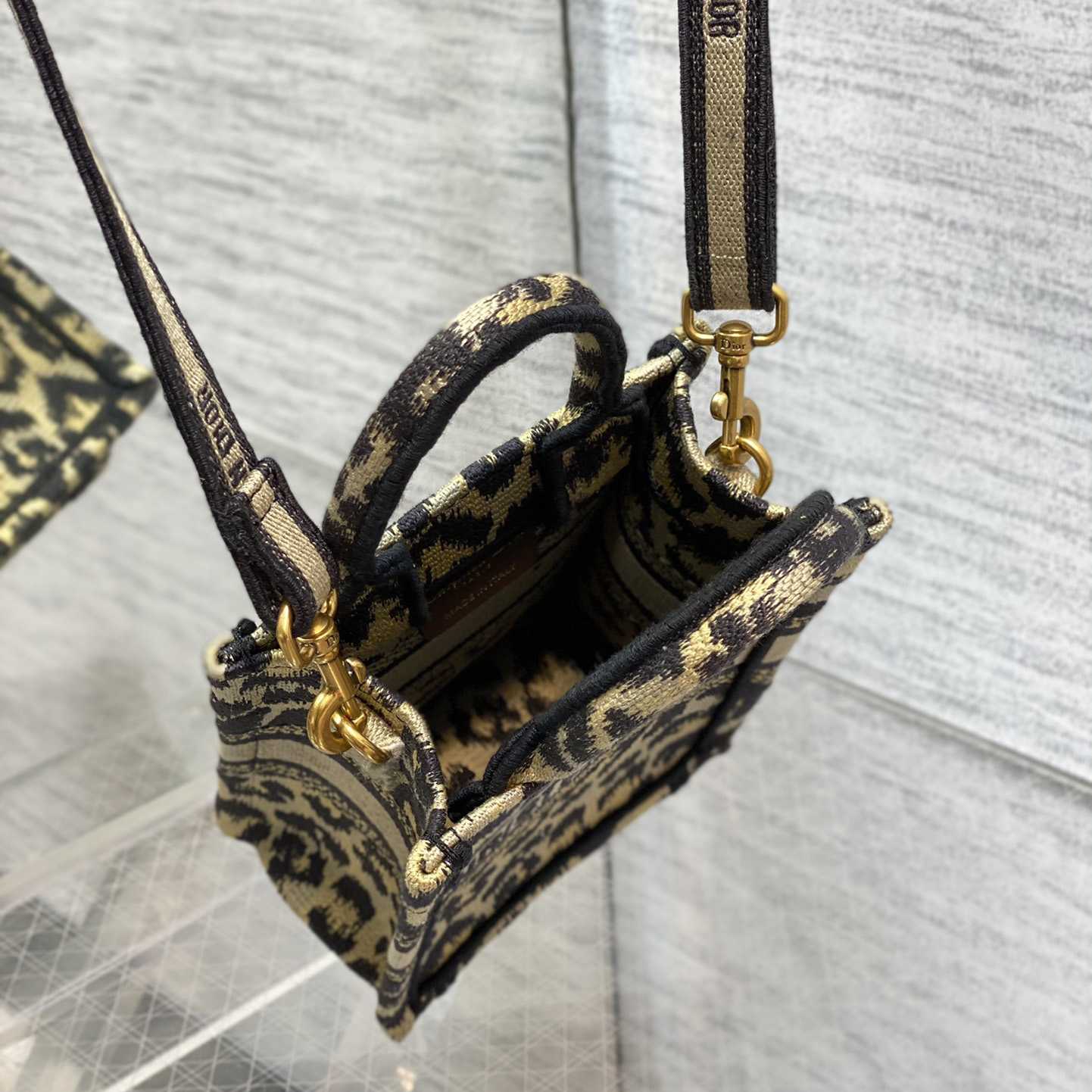 Dior Mini Dior Book Tote Phone Bag - 