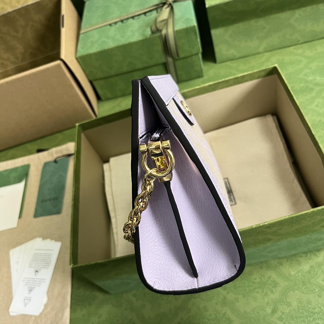 Gucci Ophidia Jumbo GG Small Shoulder Bag(26-17.5-8cm)  - 