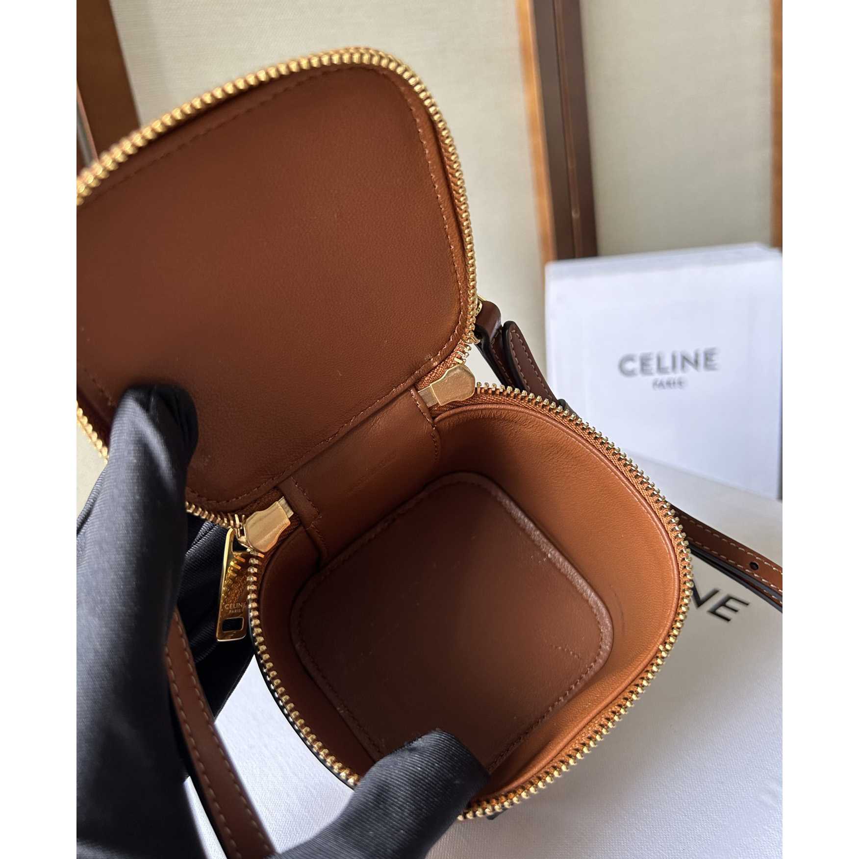 Celine Mini Vanity Case In Smooth Calfskin - 