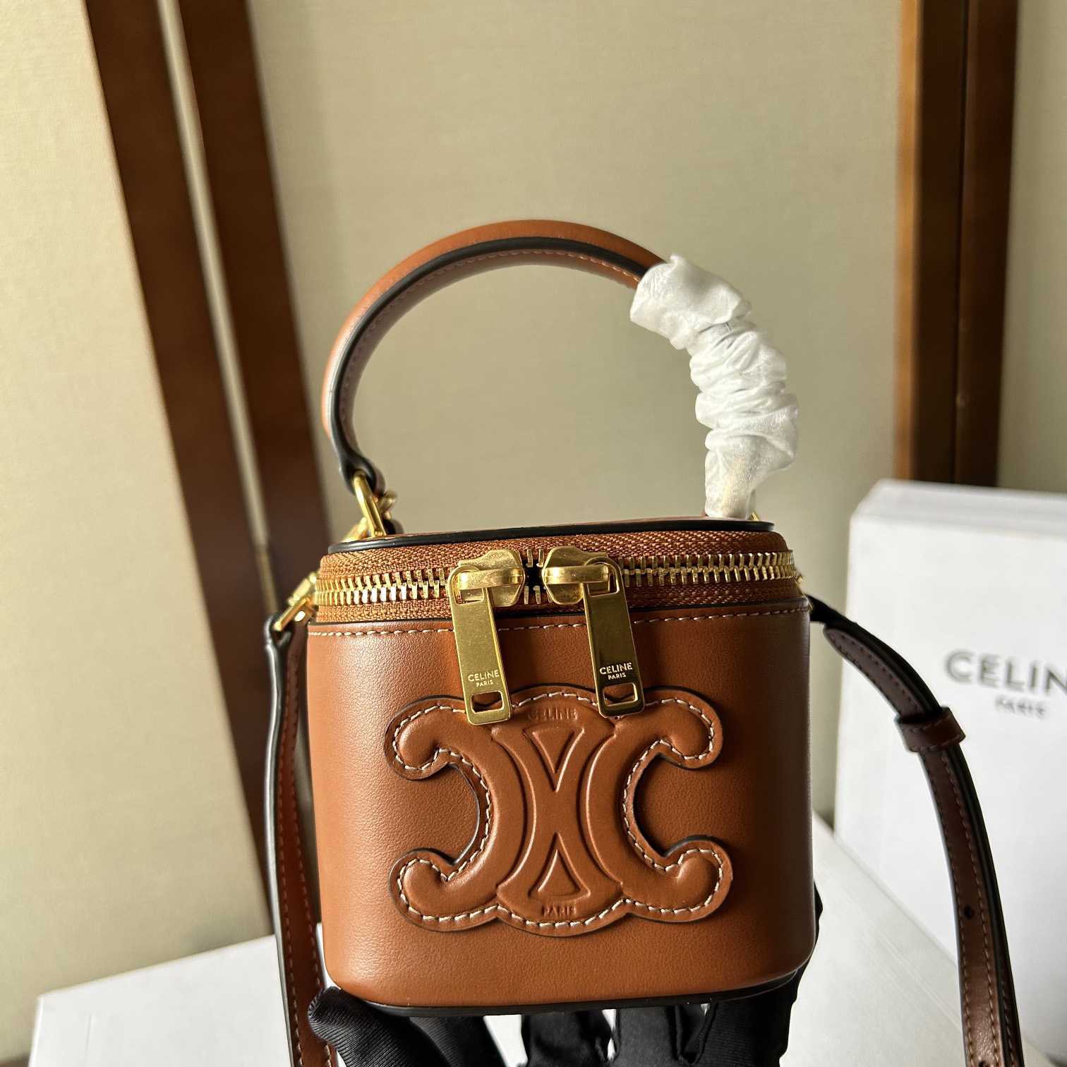 Celine Mini Vanity Case In Smooth Calfskin - 