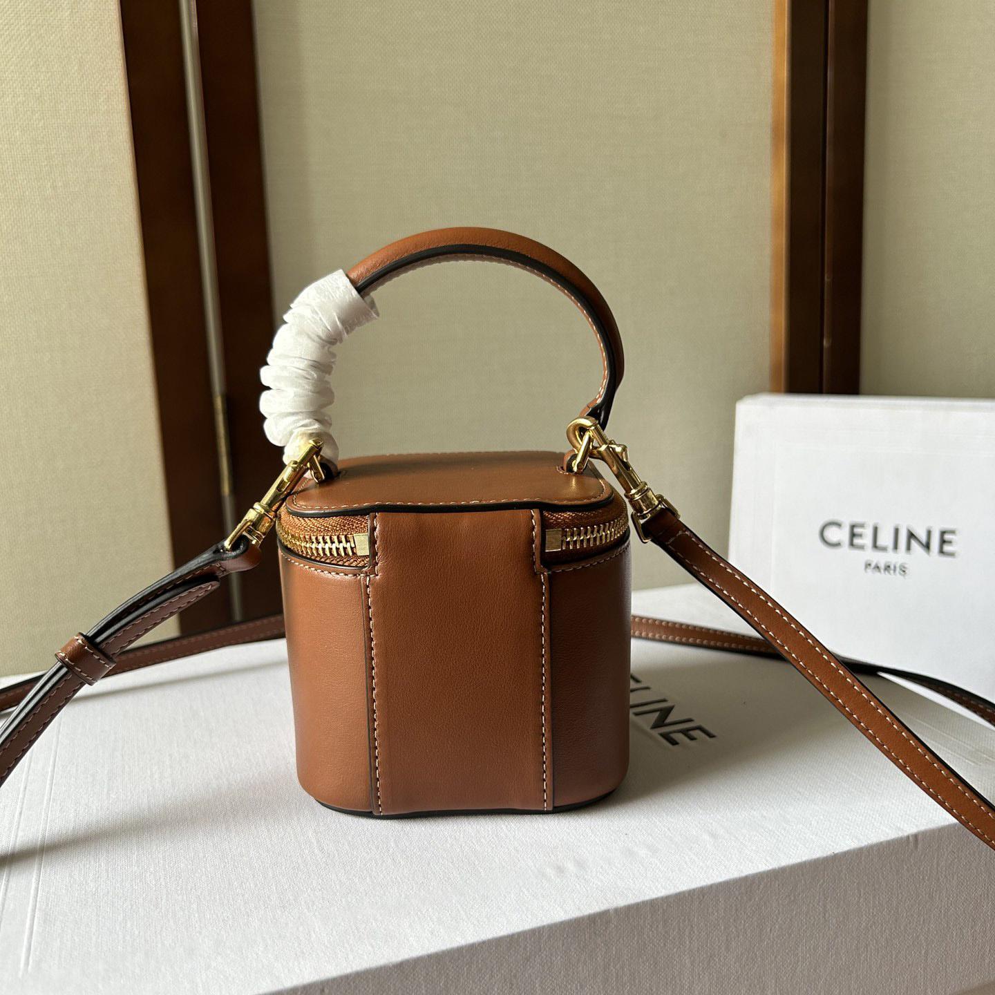 Celine Mini Vanity Case In Smooth Calfskin - 