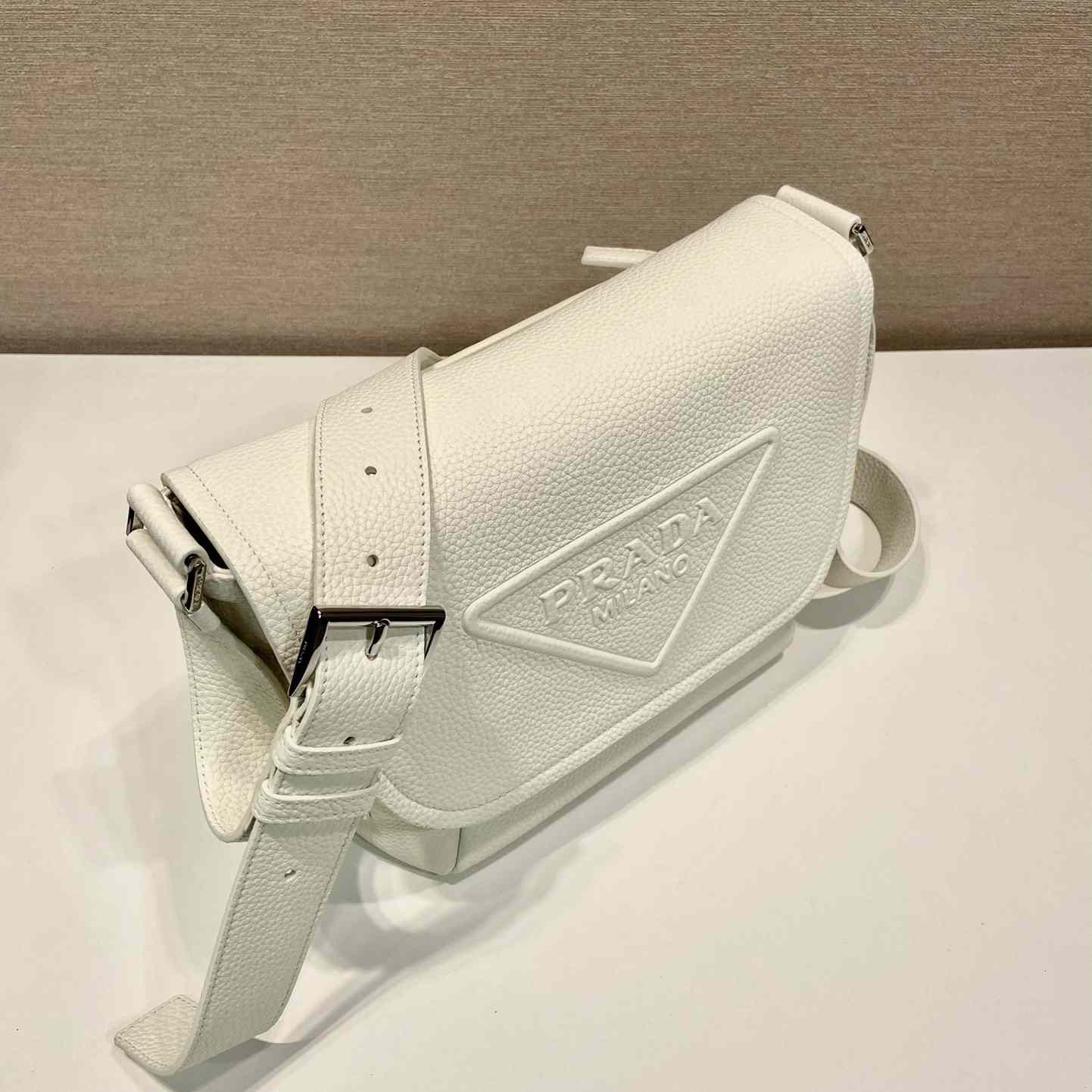 Prada Leather Bag With Shoulder Strap - 