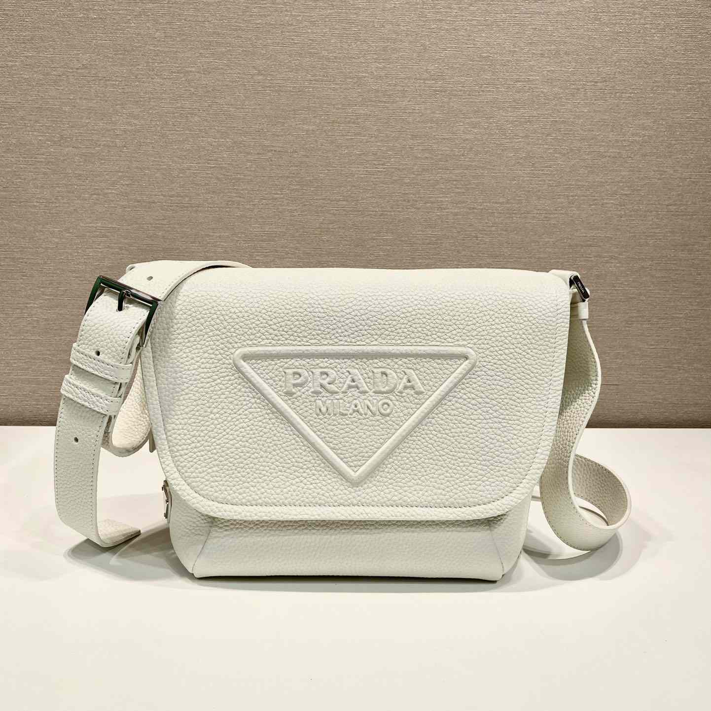 Prada Leather Bag With Shoulder Strap - 