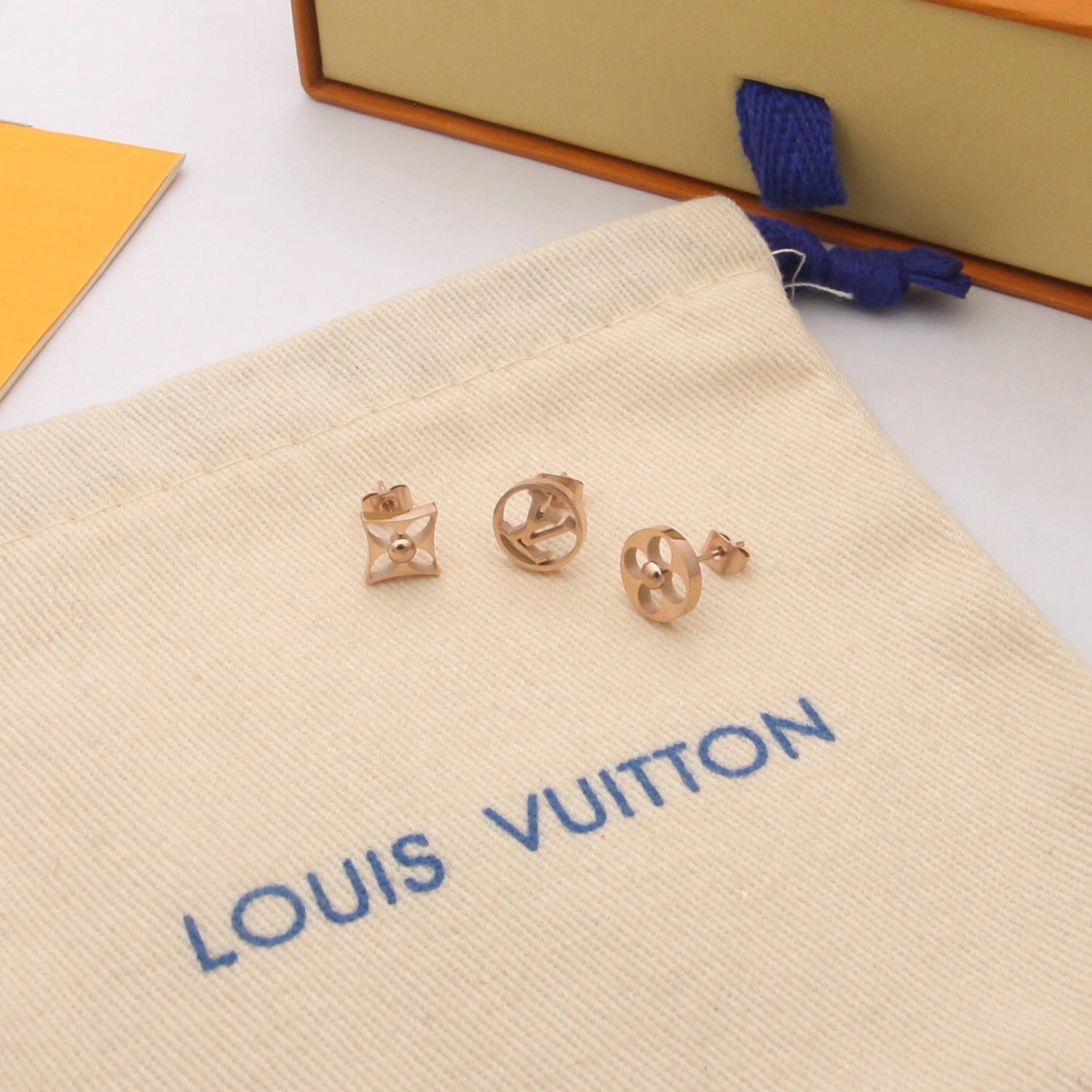 Louis Vuitton Crazy in Lock Earrings Set   M00395 - 