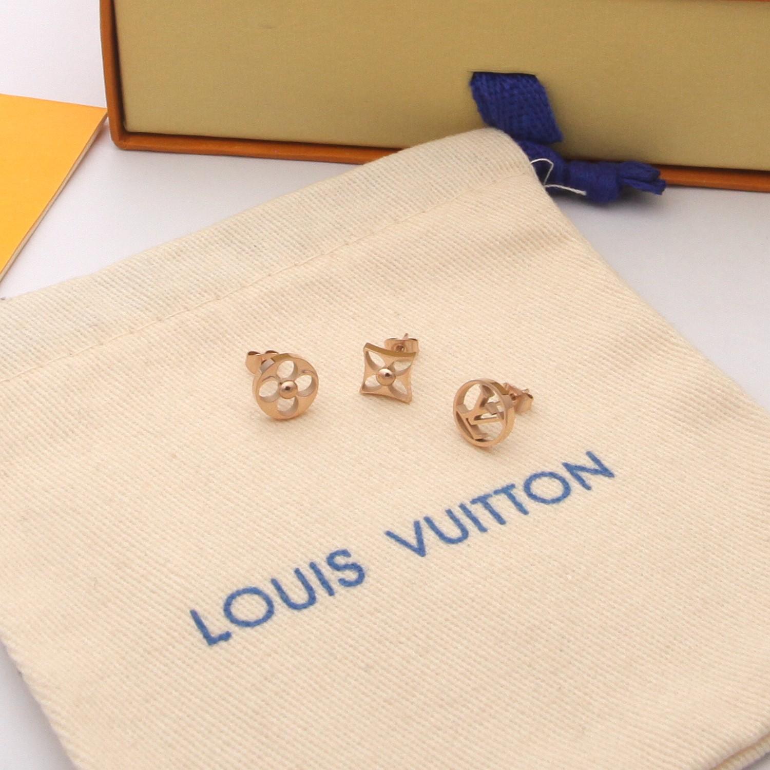 Louis Vuitton Crazy in Lock Earrings Set   M00395 - 