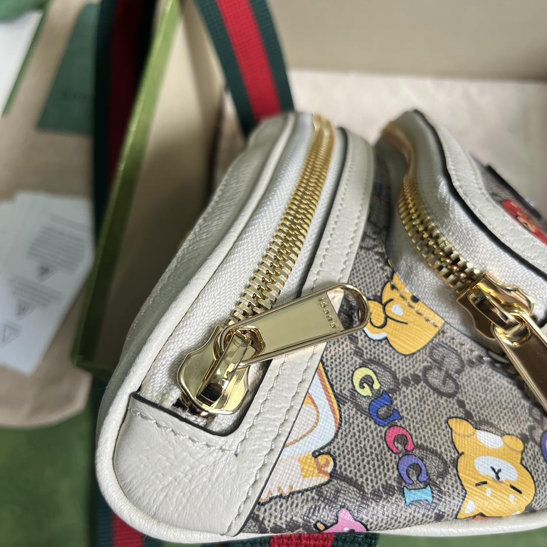 Gucci Animal Print Belt Bag(23x 12x 2.5cm) - 