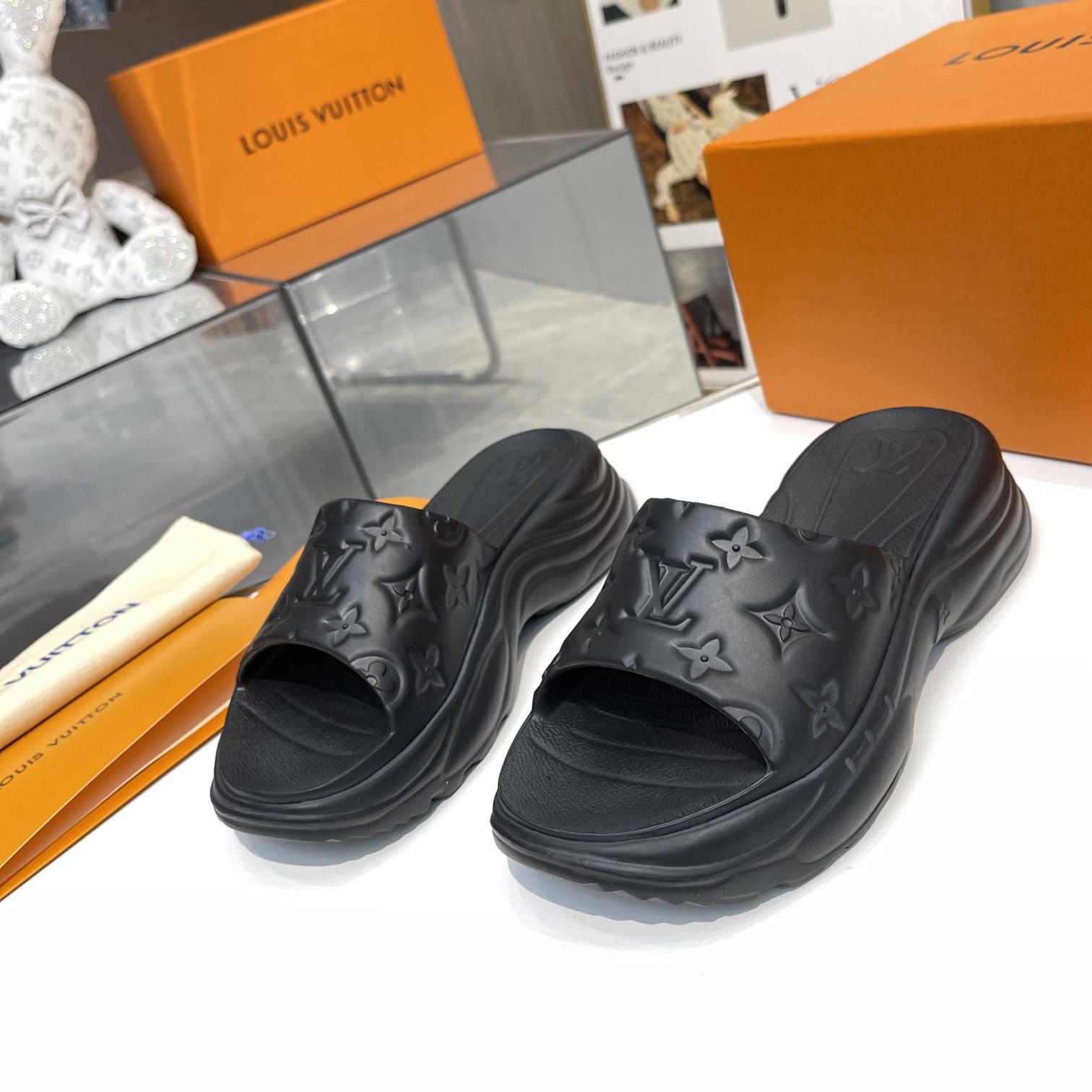 Louis Vuitton Pool 55 Flat Comfort Mule      - 