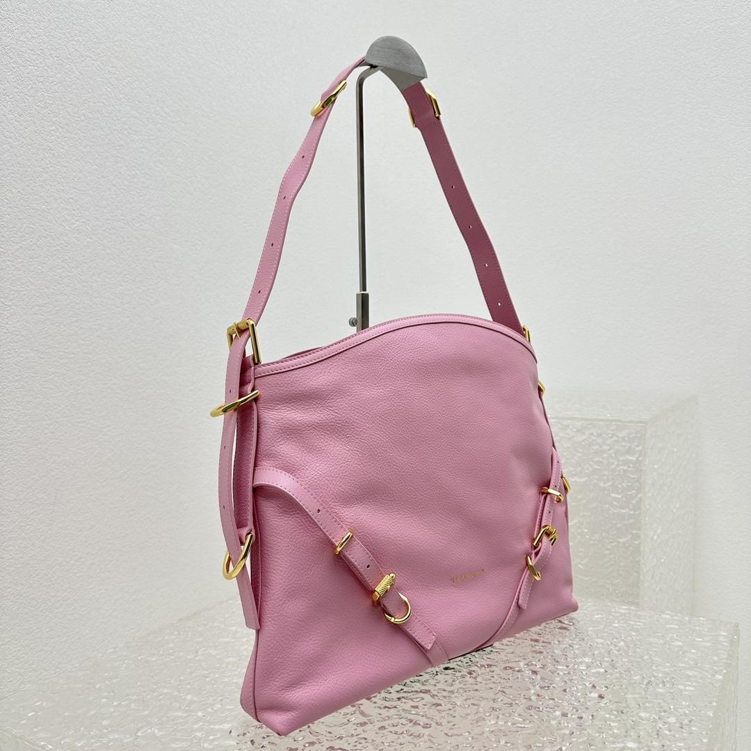 Givenchy Medium Voyou Bag In Leather(32-37-6.5cm) - 