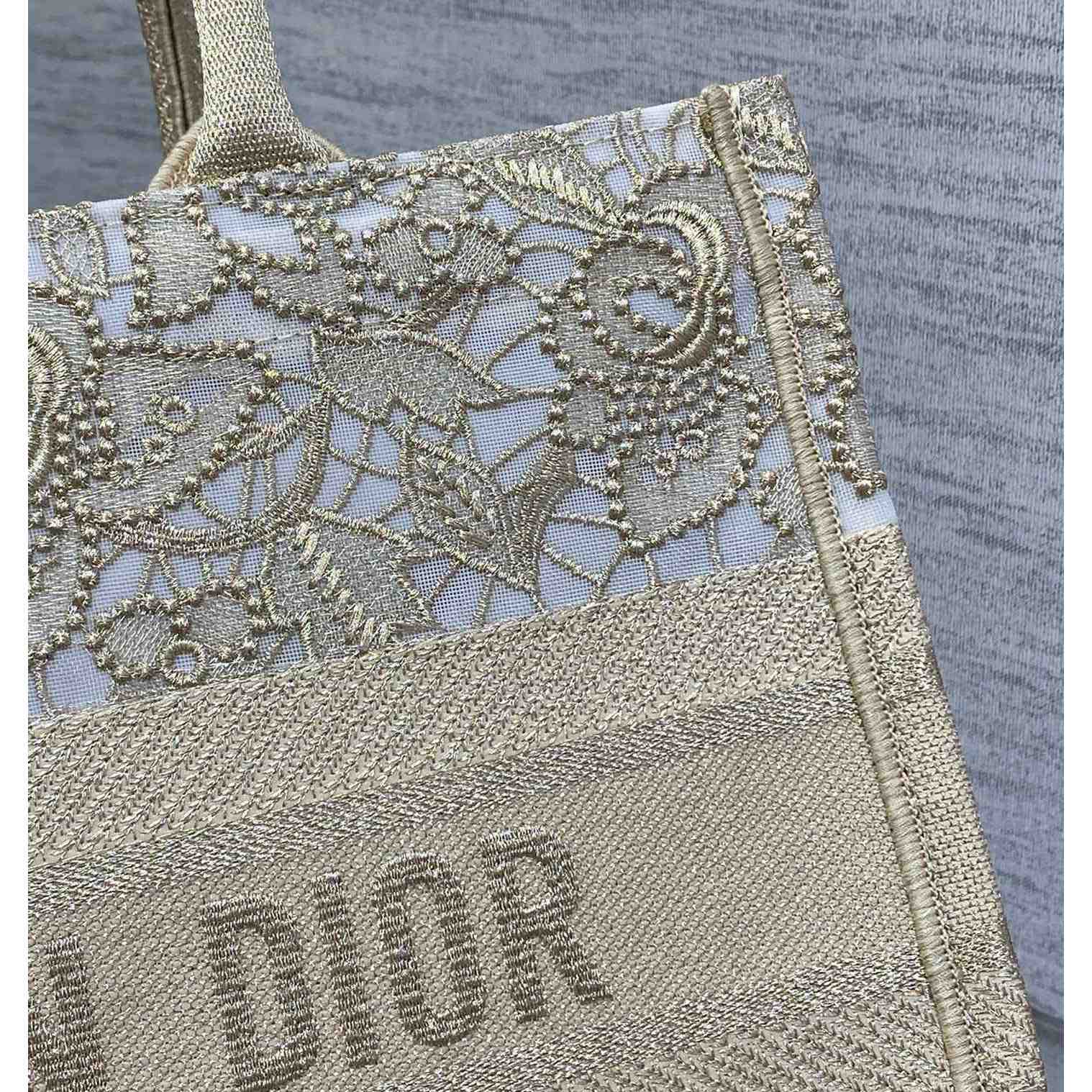 Dior Medium Dior Or Dior Book Tote - 