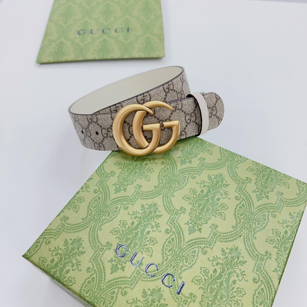 Gucci GG Marmont Reversible Belt - 