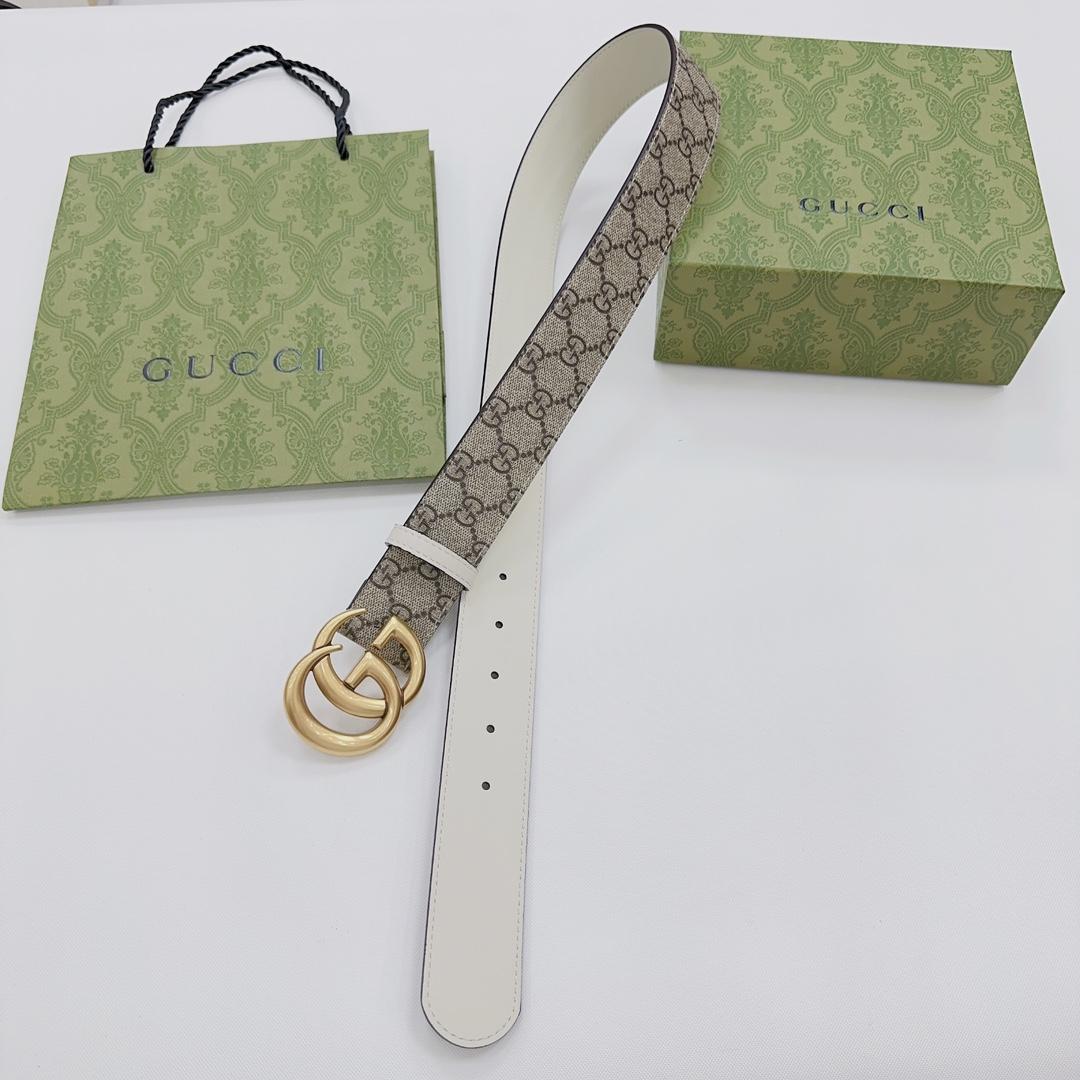 Gucci GG Marmont Reversible Belt - 